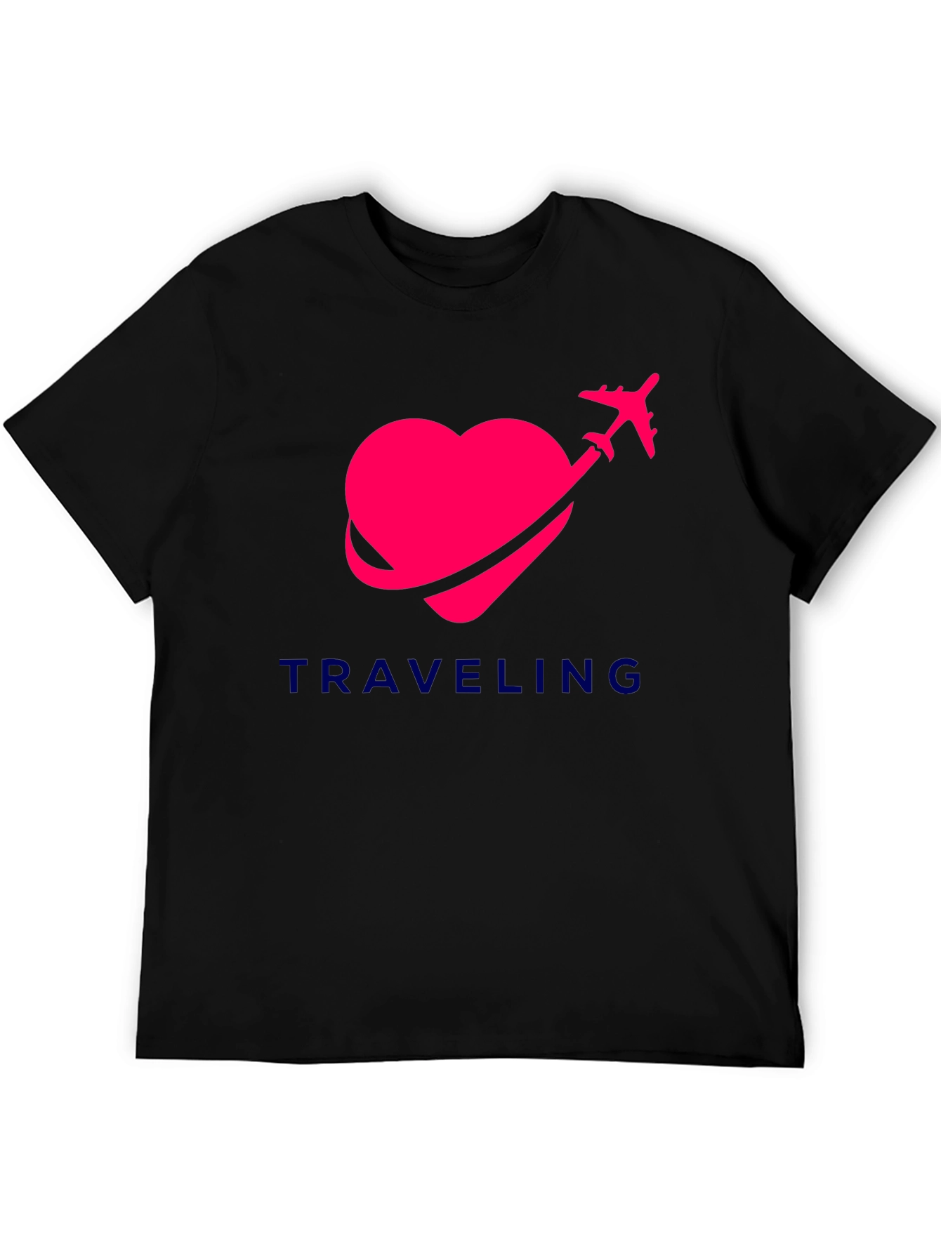 Traveling Heart Graphic T-Shirt