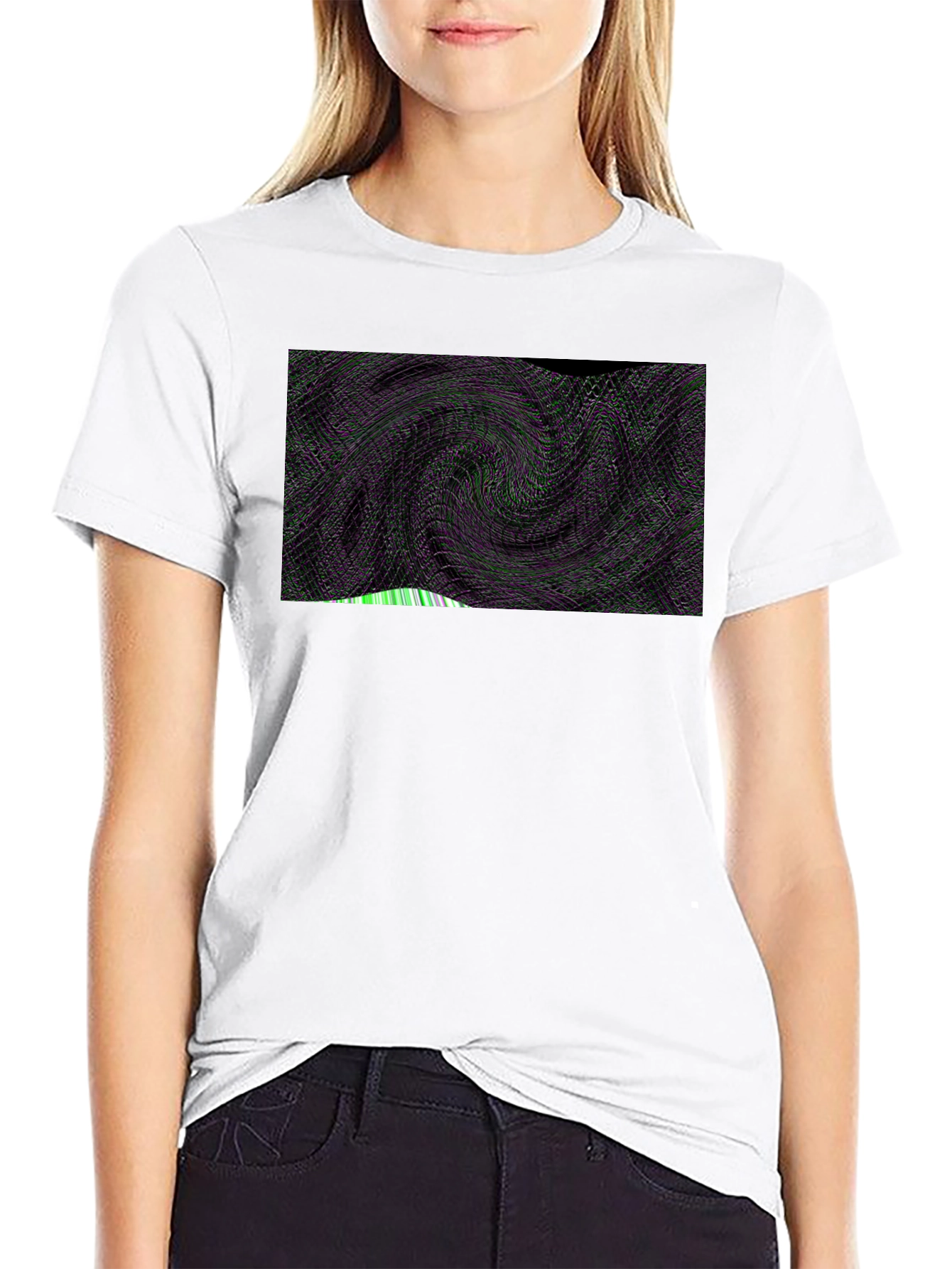 Abstract Vortex Graphic Tee