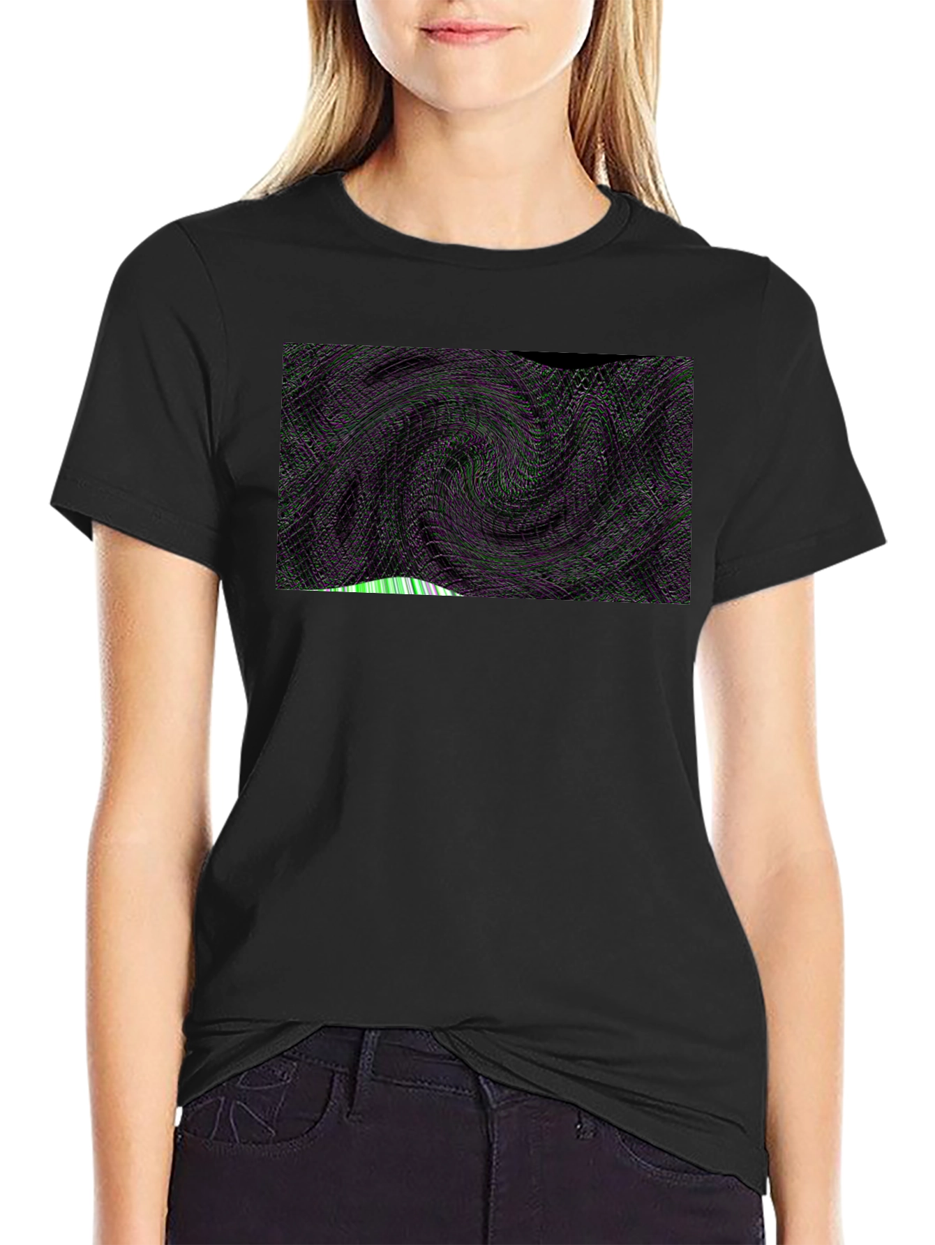 Abstract Vortex Graphic Tee