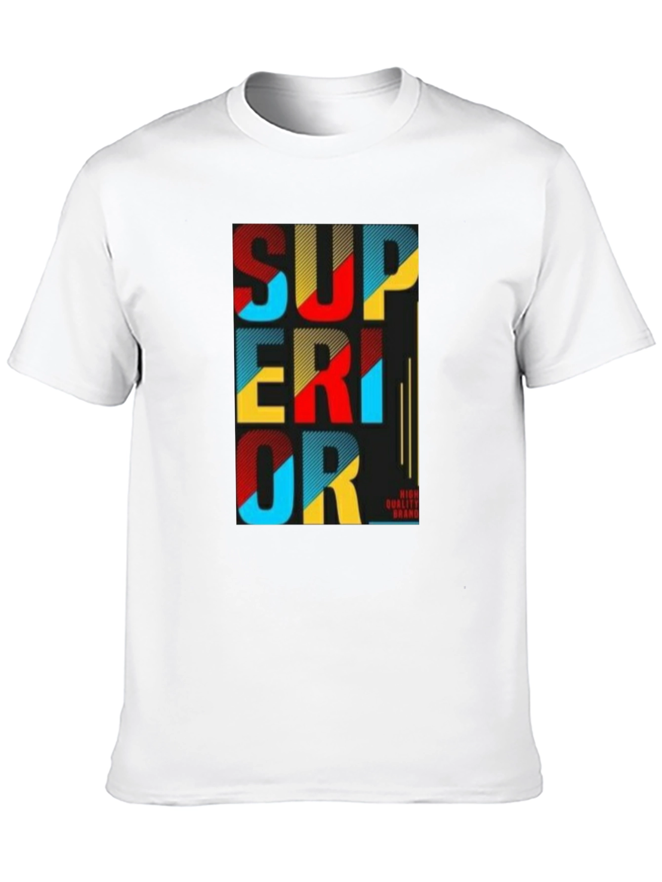 Superior Graphic Print Tee - Black