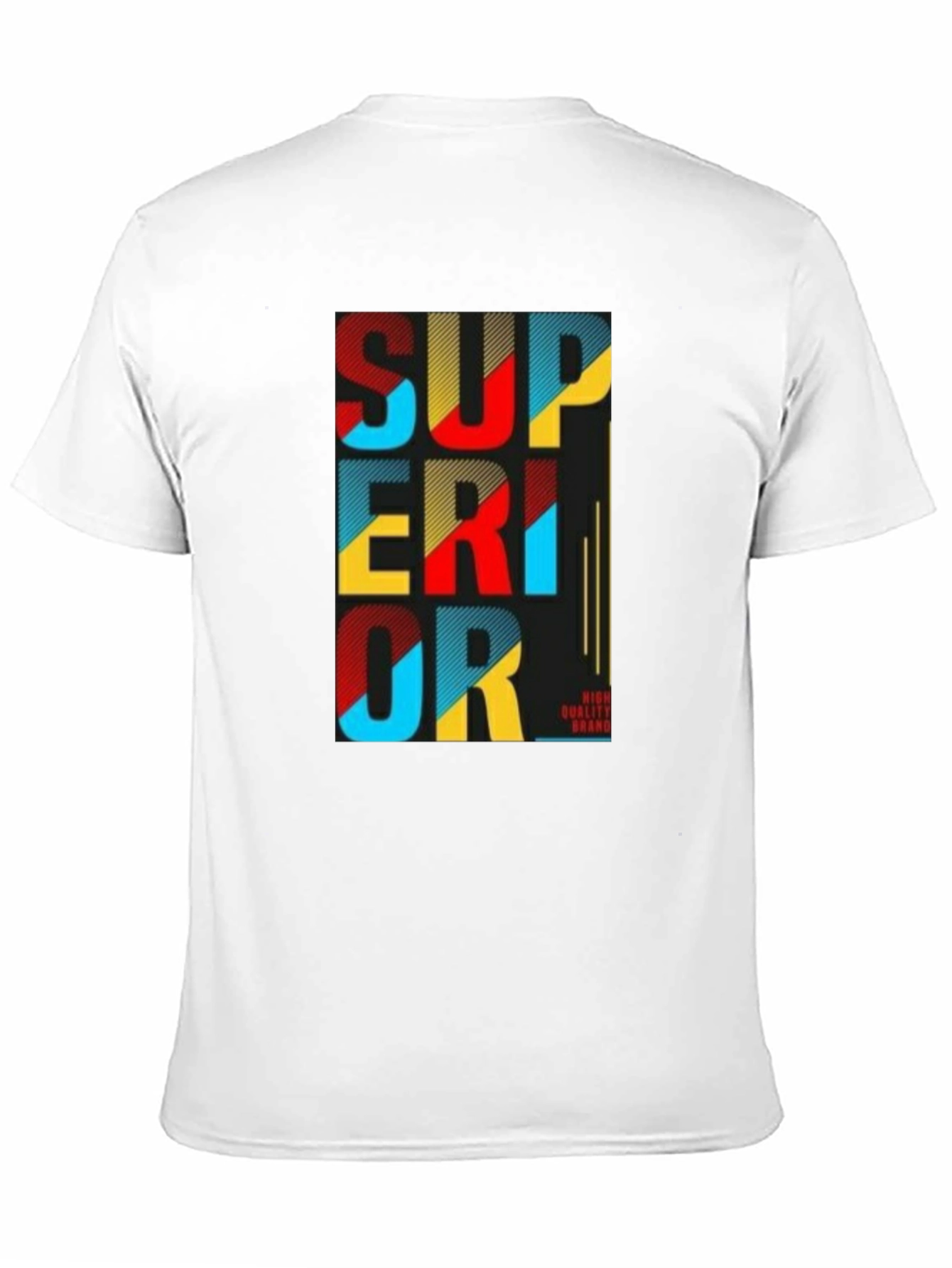 Superior Graphic Print Tee - Black