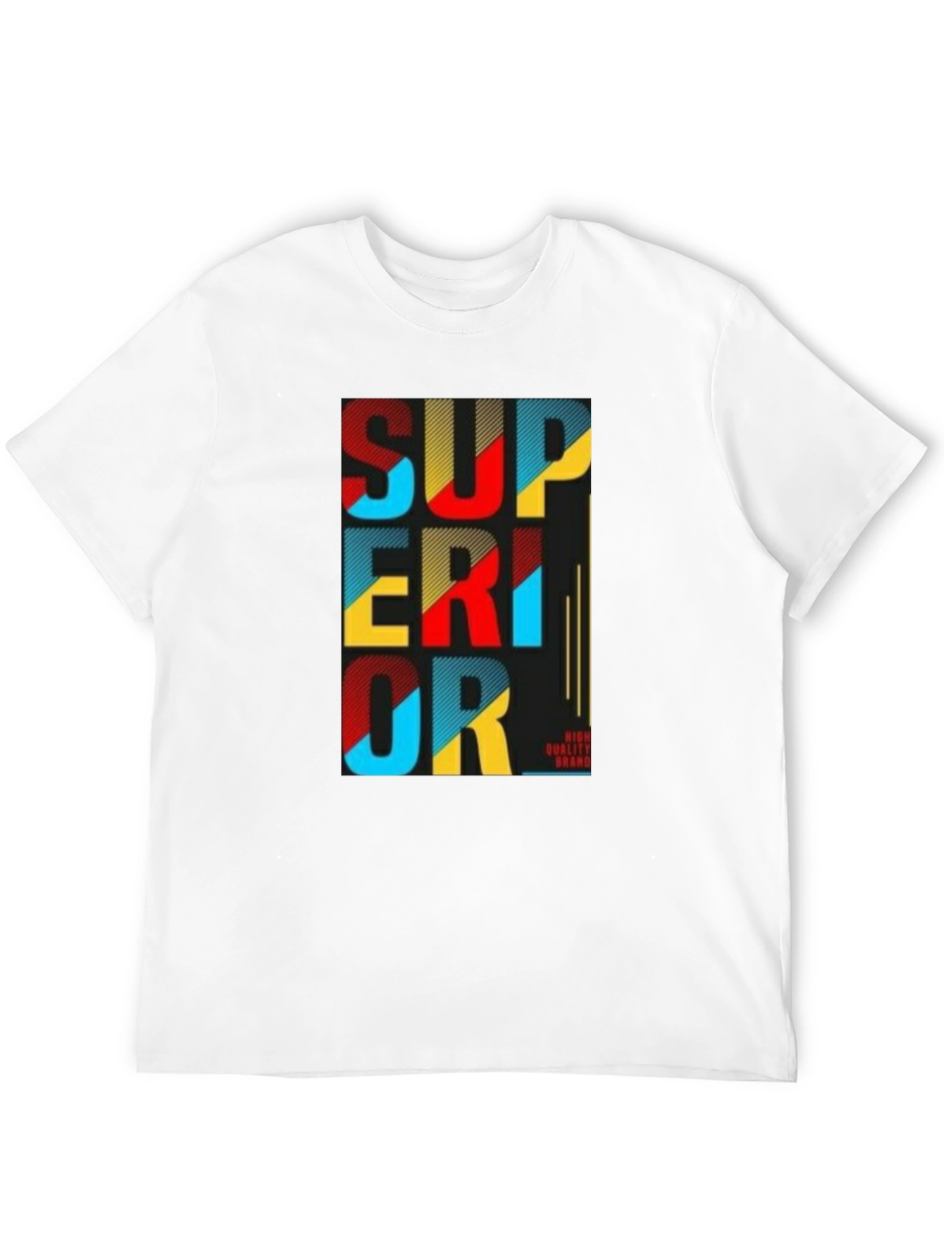 Superior Graphic Print Tee - Black