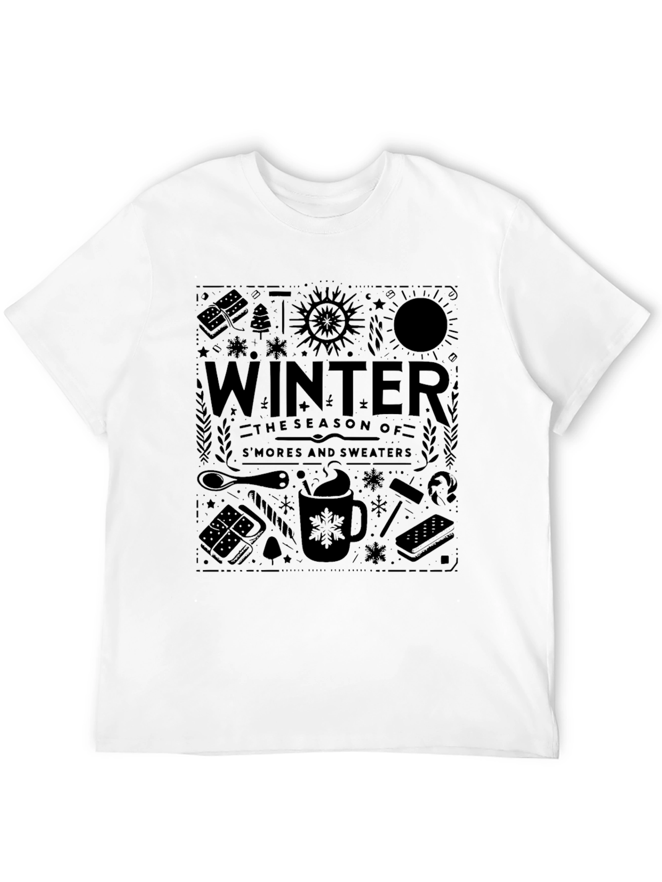 Winter Smores & Sweaters Graphic Tee