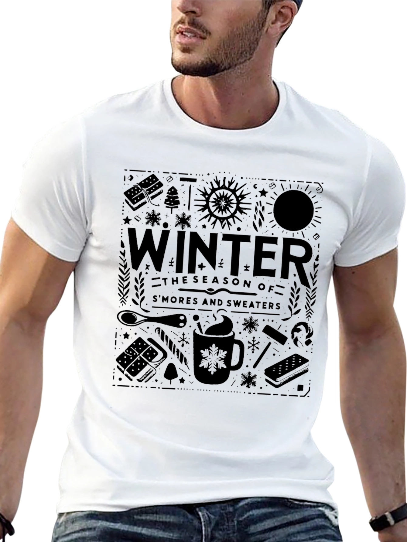 Winter Smores & Sweaters Graphic Tee