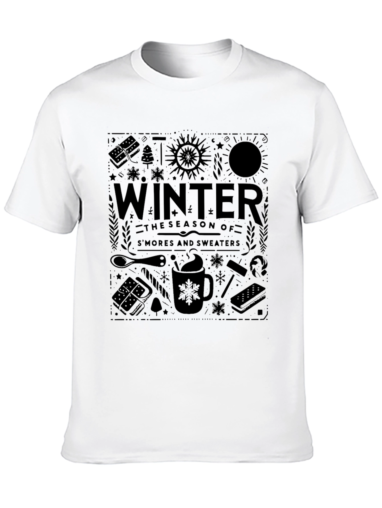 Winter Smores & Sweaters Graphic Tee