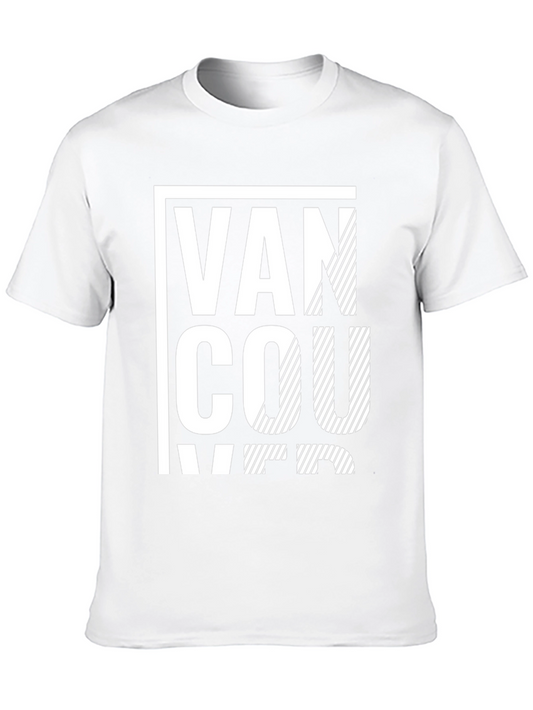Vancouver Graphic Print Black T-Shirt