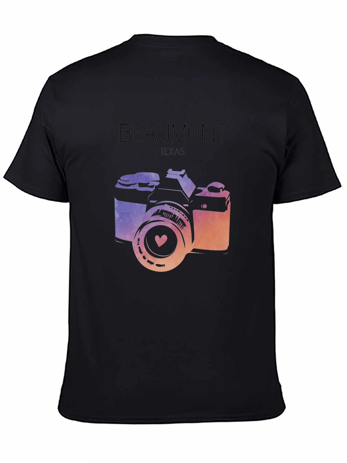 Beaumont Texas Camera Graphic T-Shirt