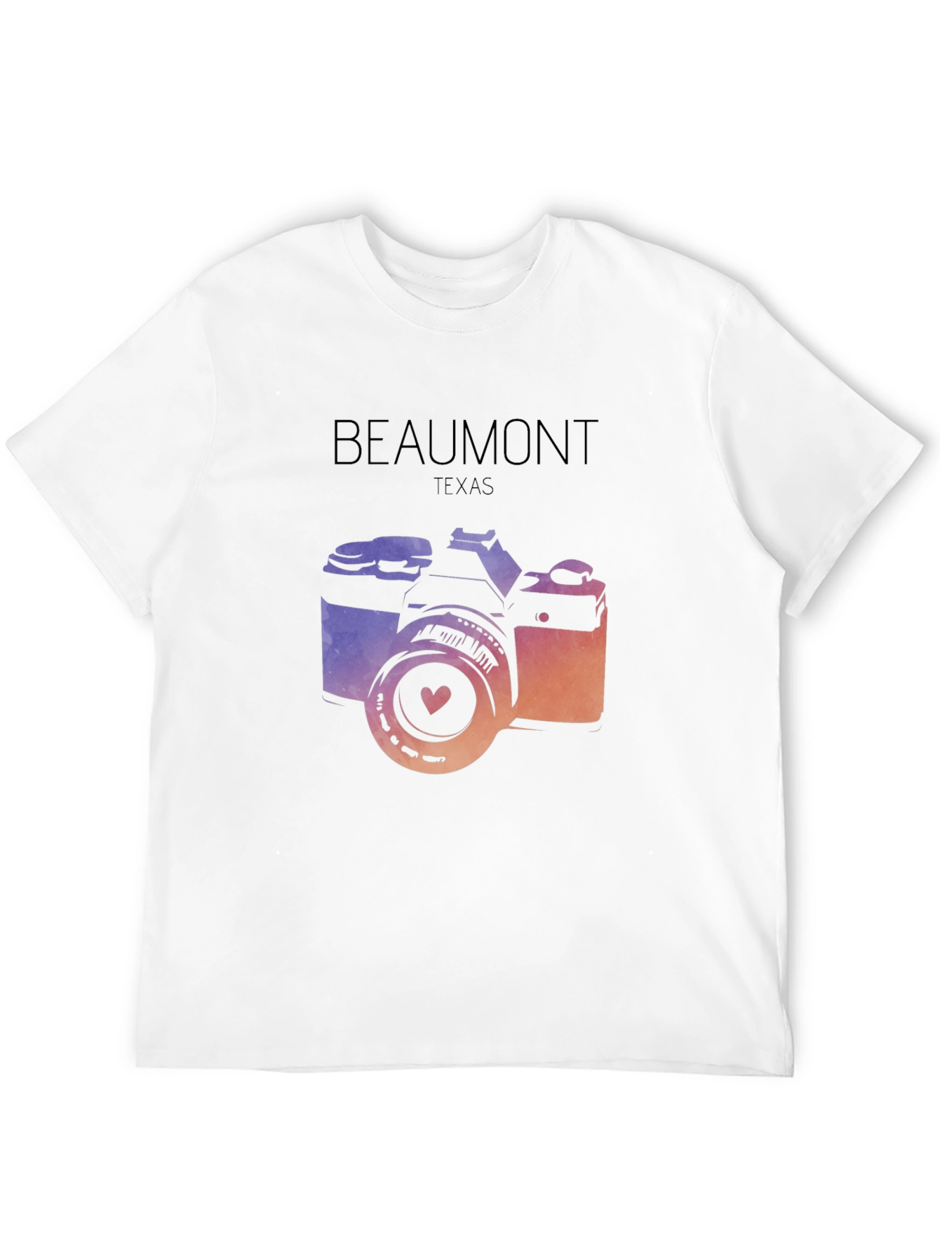 Beaumont Texas Camera Graphic T-Shirt