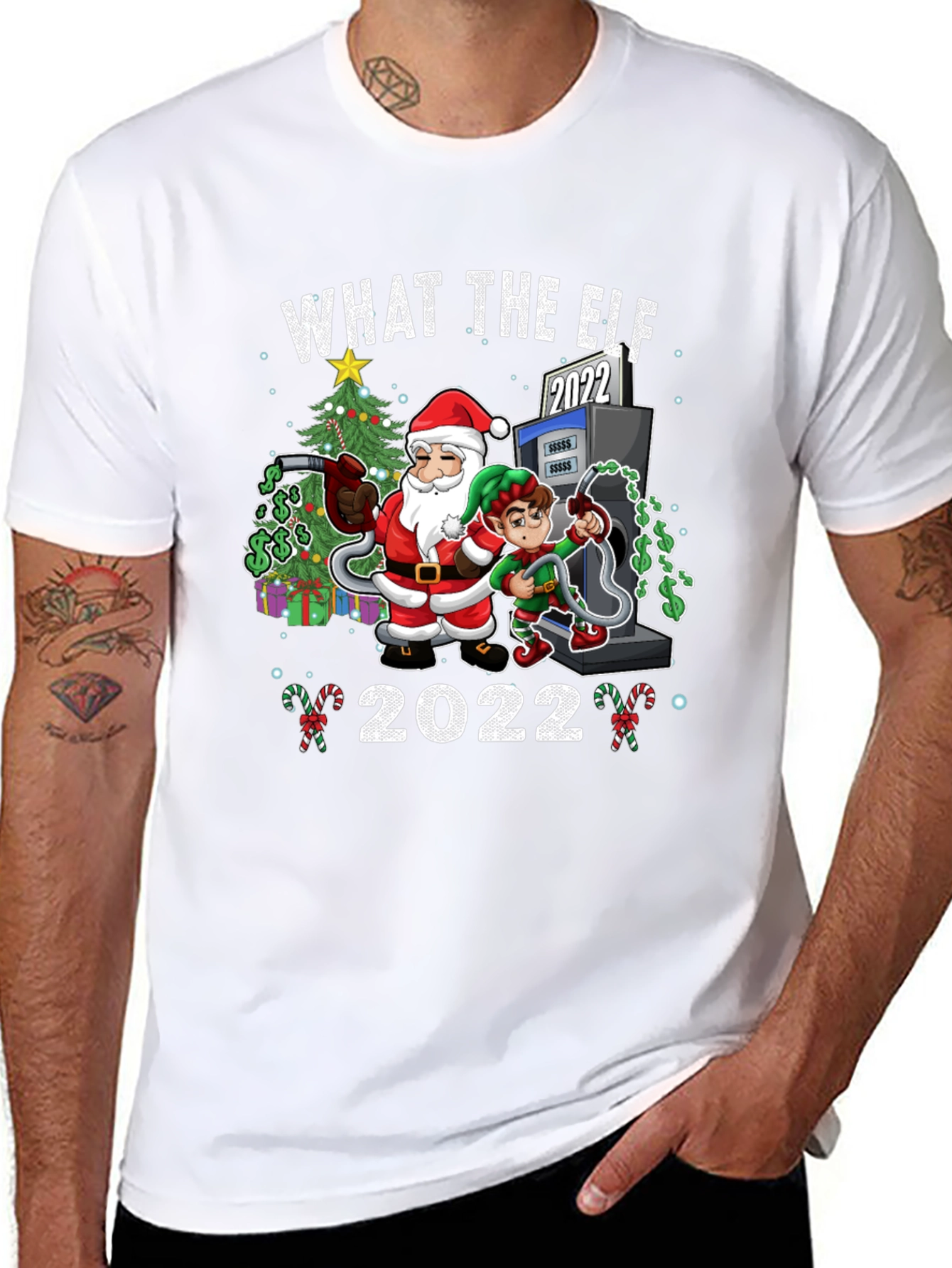 What The Elf 2022 Christmas T-Shirt
