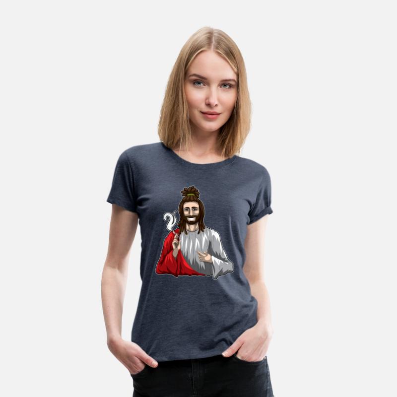 Jesus Smokes Weed - Cannabis Lord - Rasta Stoner
