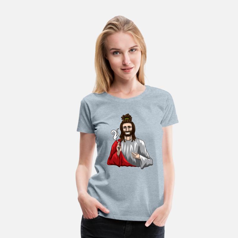 Jesus Smokes Weed - Cannabis Lord - Rasta Stoner