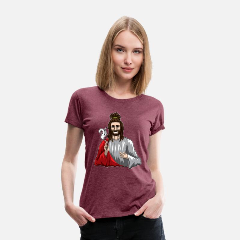 Jesus Smokes Weed - Cannabis Lord - Rasta Stoner