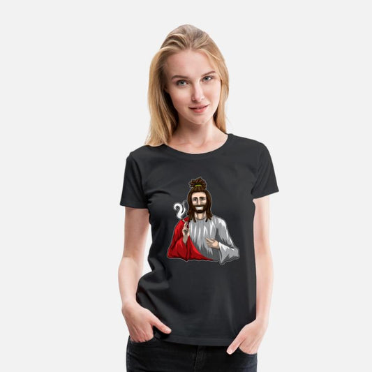Jesus Smokes Weed - Cannabis Lord - Rasta Stoner