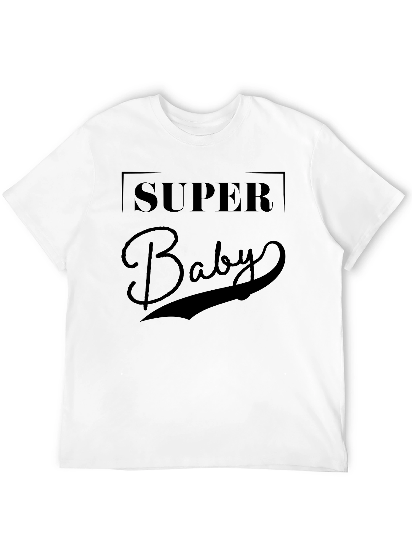 Super Baby Graphic T-Shirt - Soft Cotton Blend Tee
