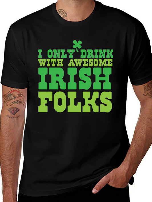 Awesome Irish Folks Graphic T-Shirt