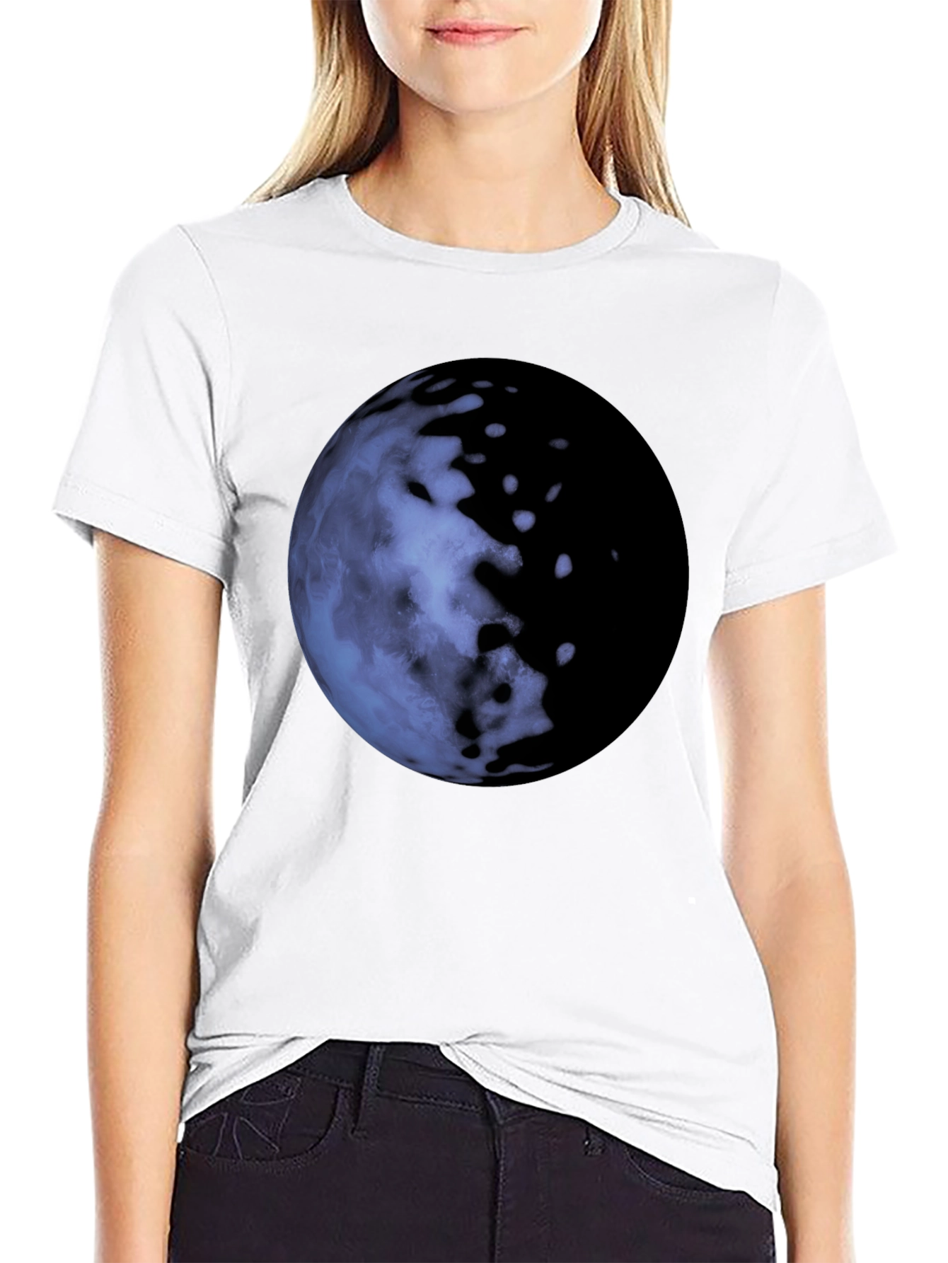 Titan Planet Graphic Tee - Soft Cotton