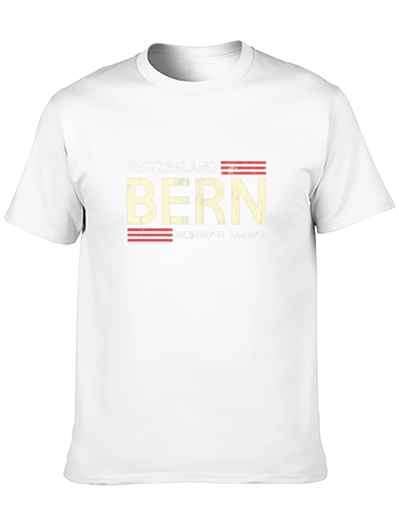 Bern Switzerland Coordinates Graphic T-Shirt