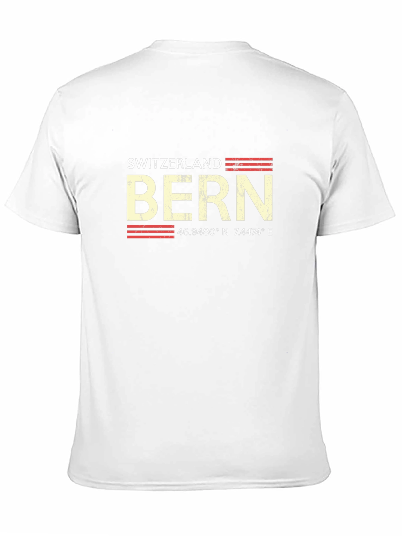 Bern Switzerland Coordinates Graphic T-Shirt