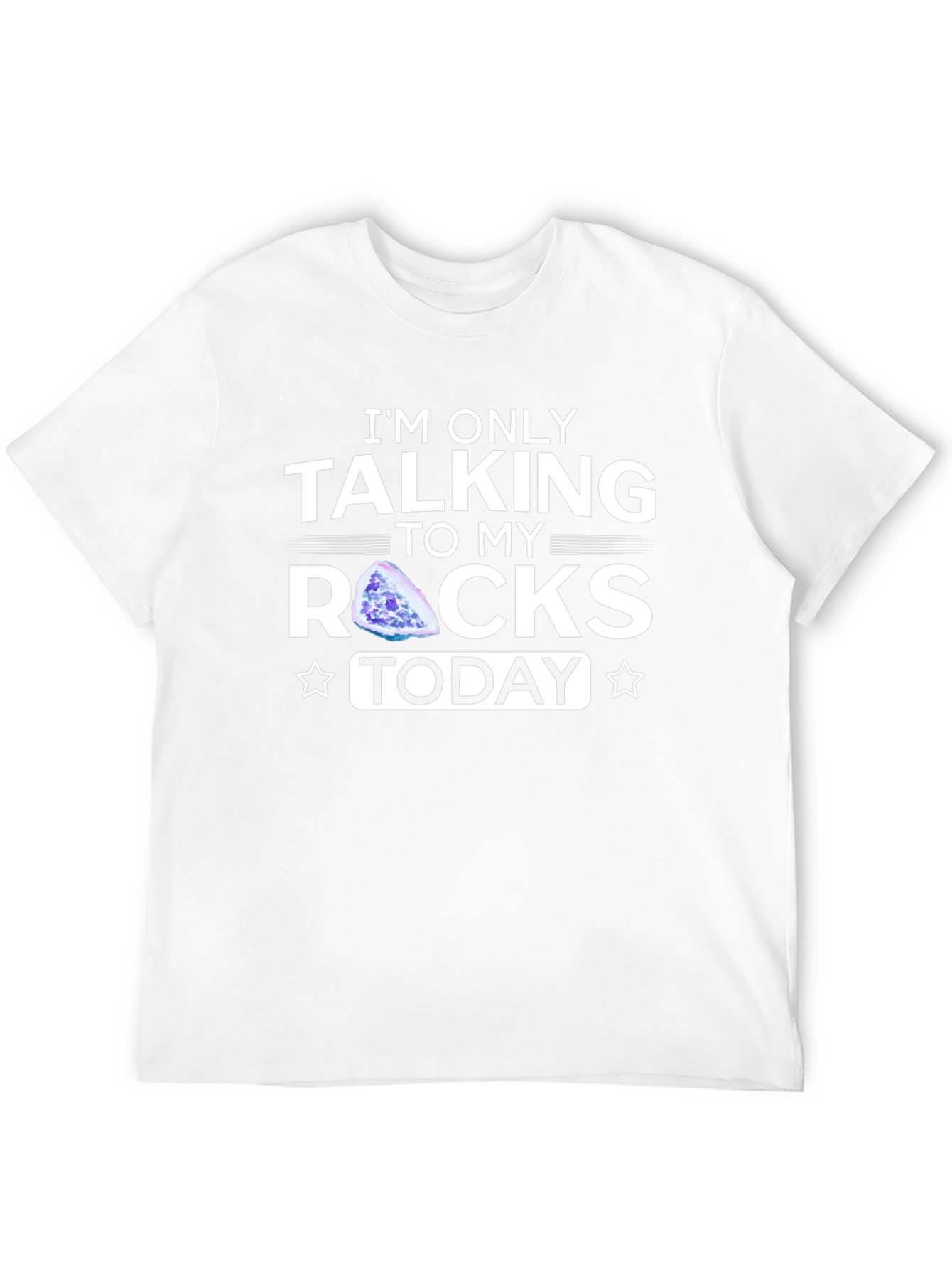 Talking to My Rocks T-Shirt - Black