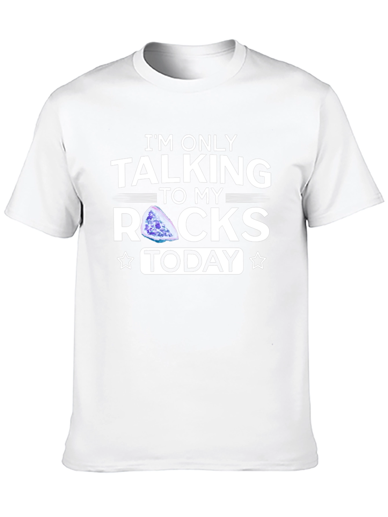 Talking to My Rocks T-Shirt - Black