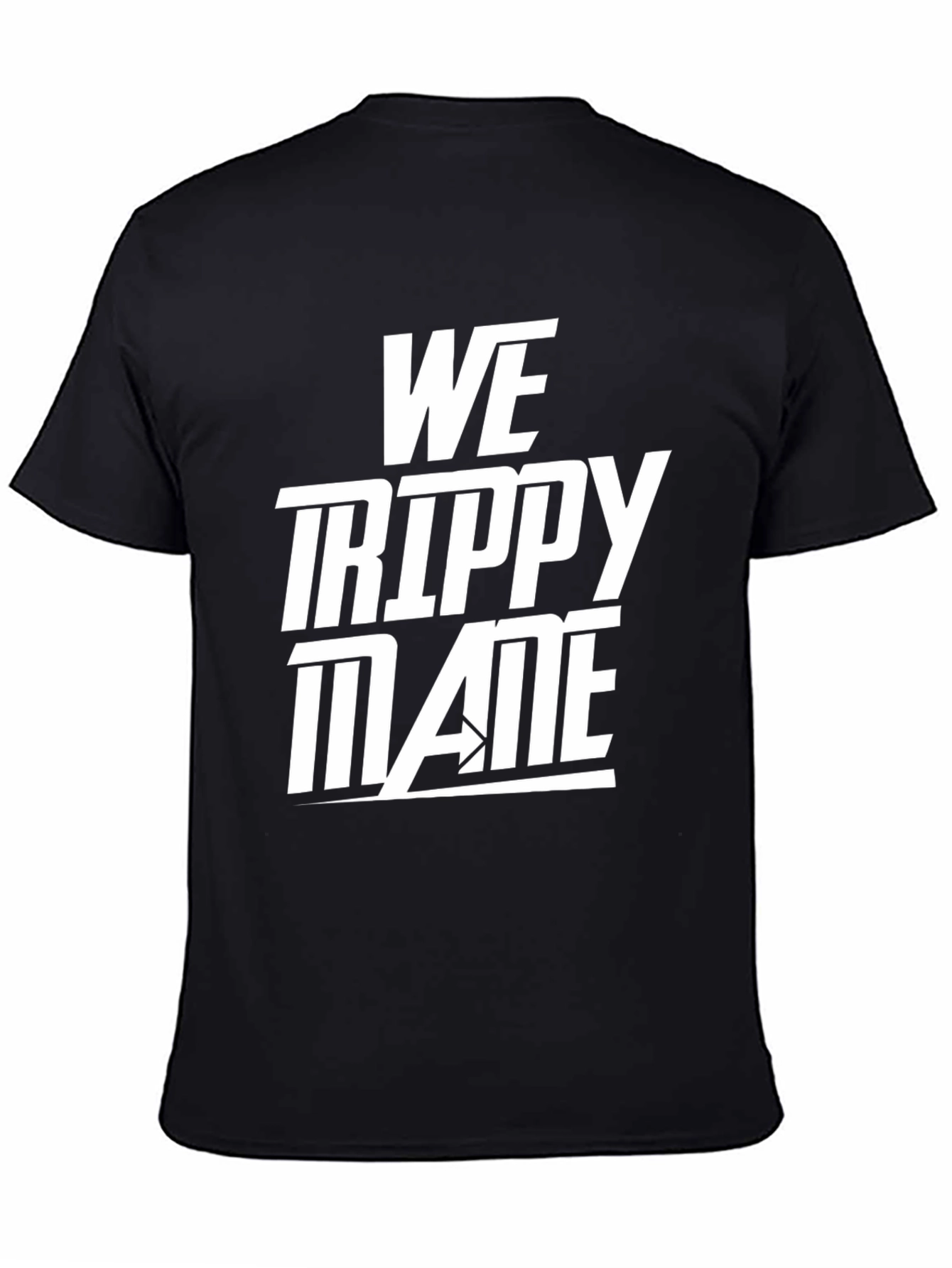 We Trippy Mane Black Graphic Tee