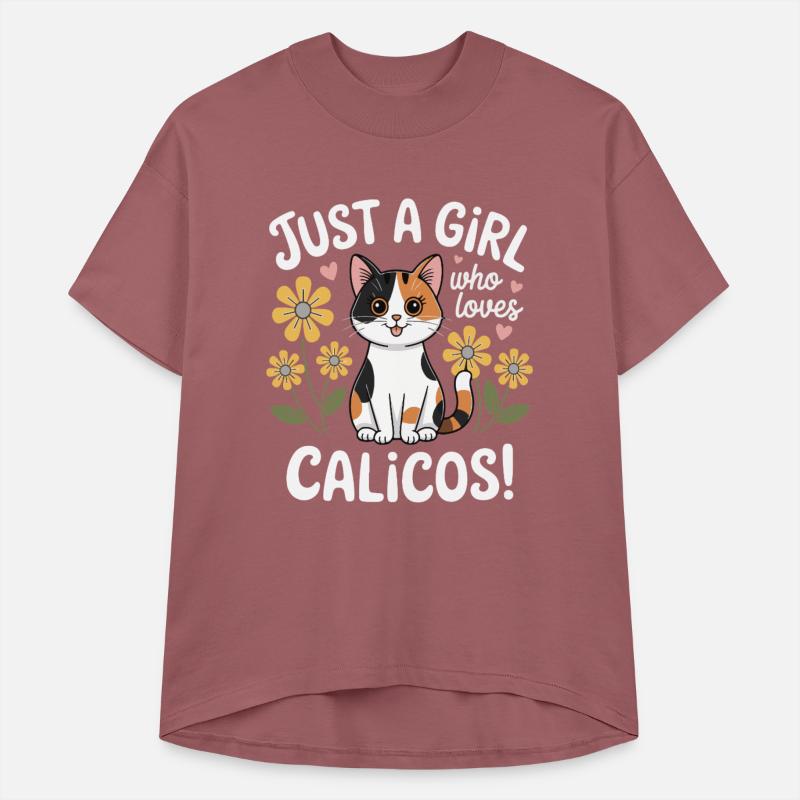 Just a Girl and Her Calicos Cat Lover