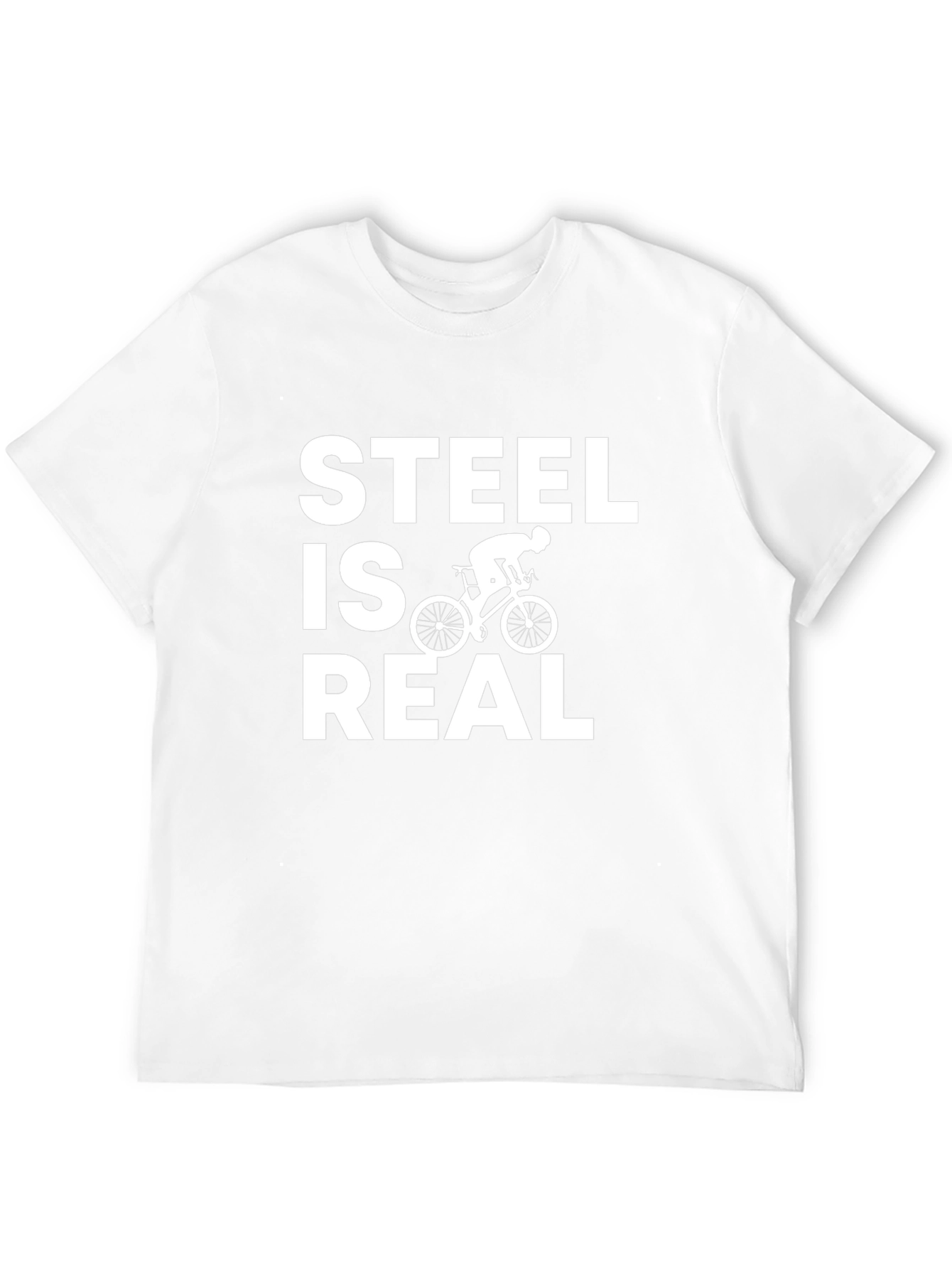 Steel is Real Cycling T-Shirt - Black