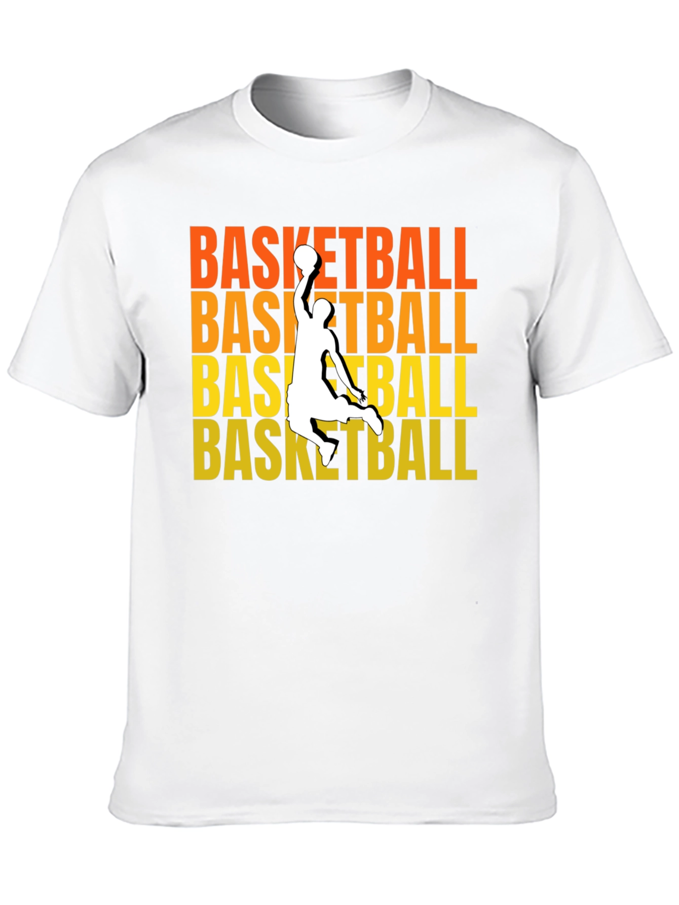 Basketball Player Graphic Black T-Shirt
