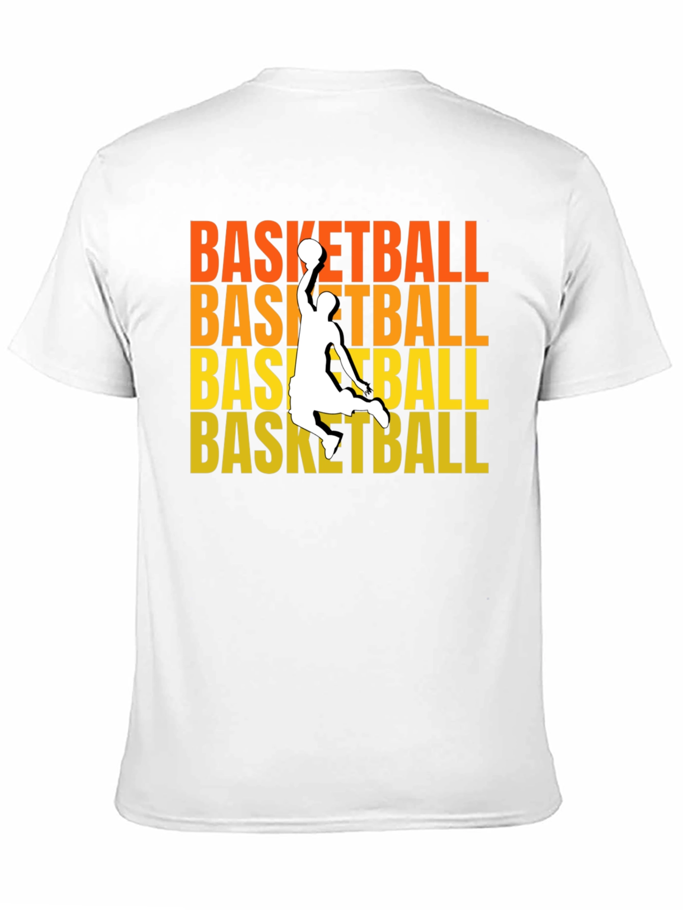 Basketball Player Graphic Black T-Shirt