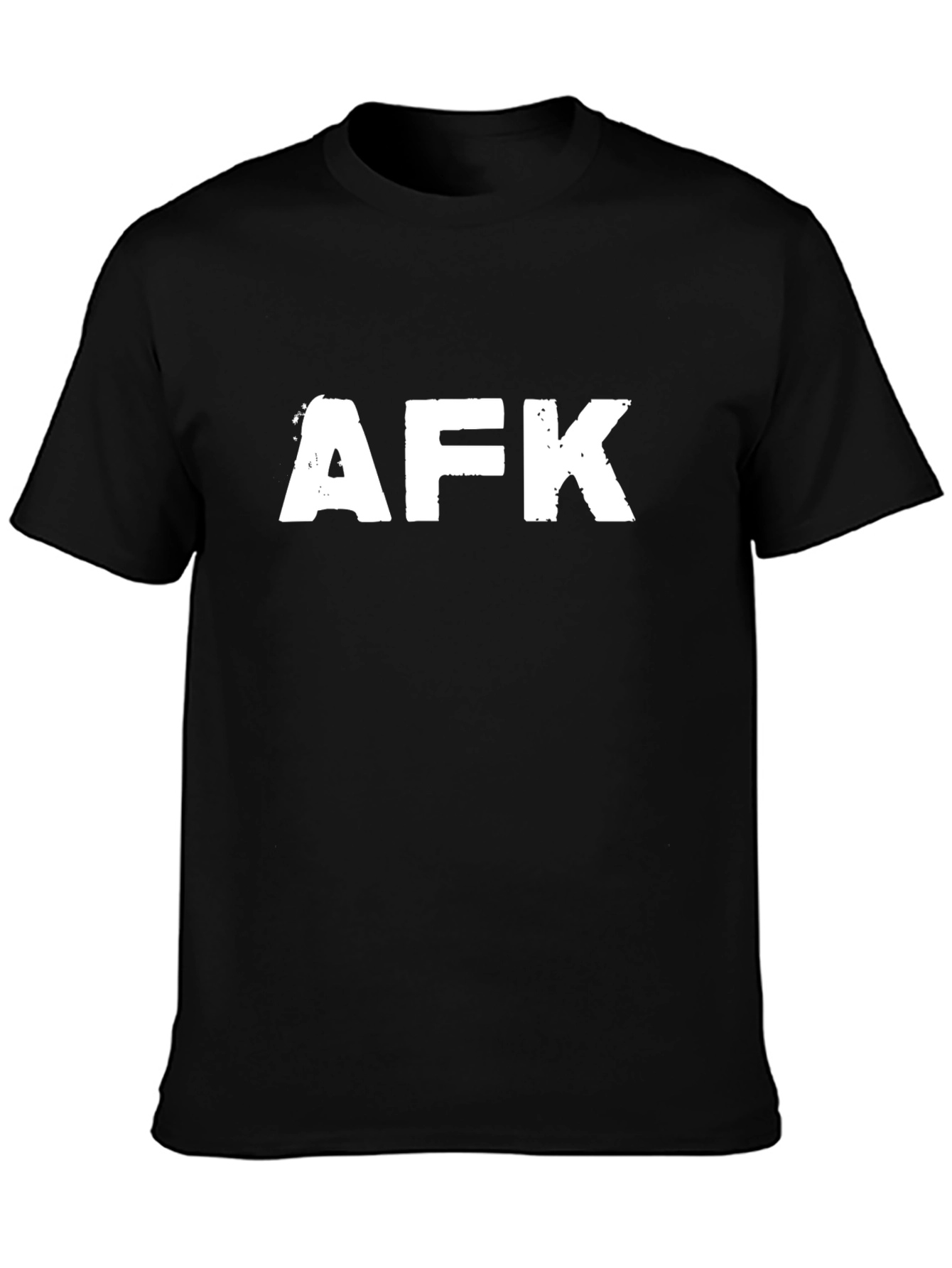 AFK Black T-Shirt - Gamer Style