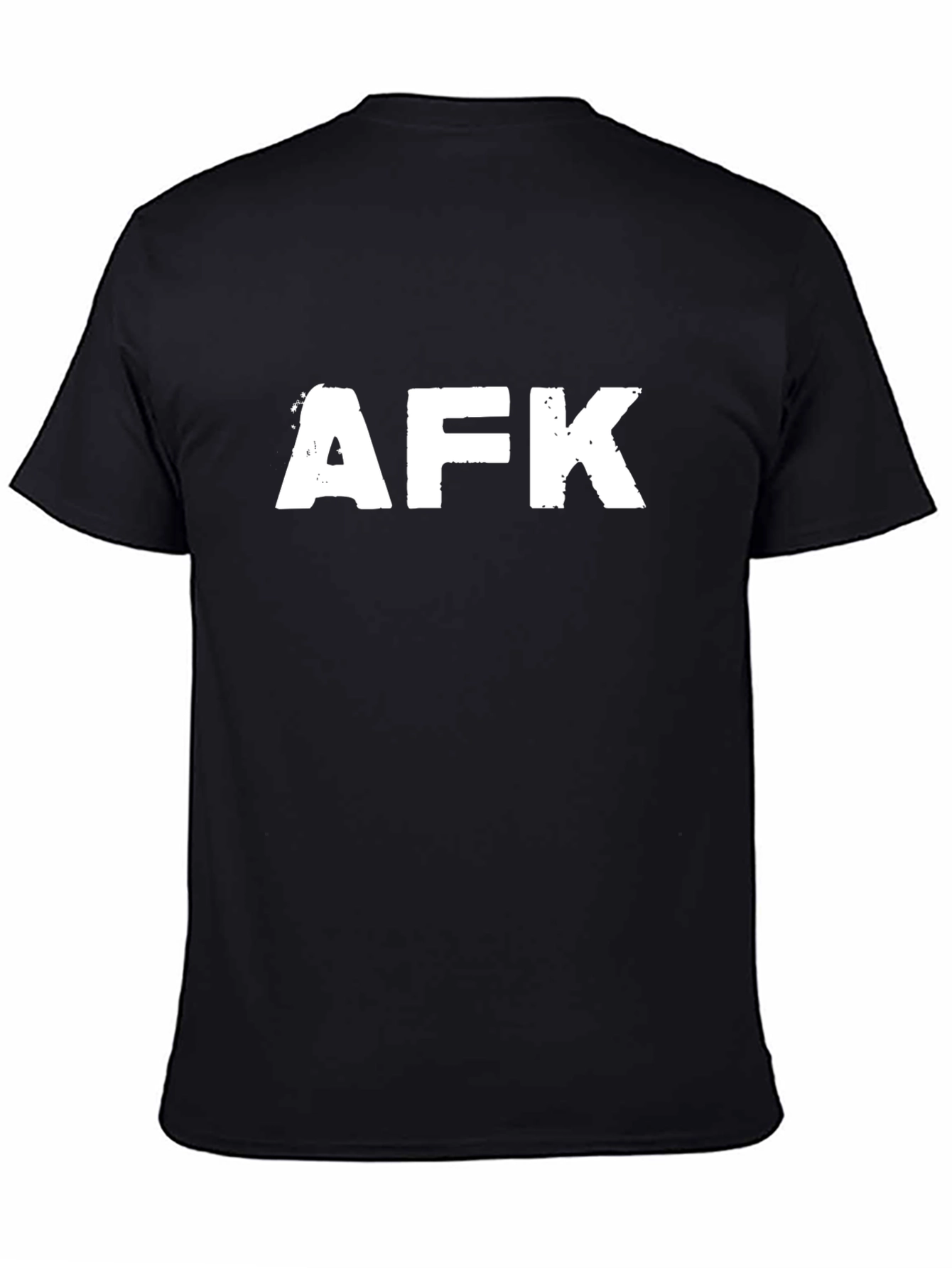 AFK Black T-Shirt - Gamer Style