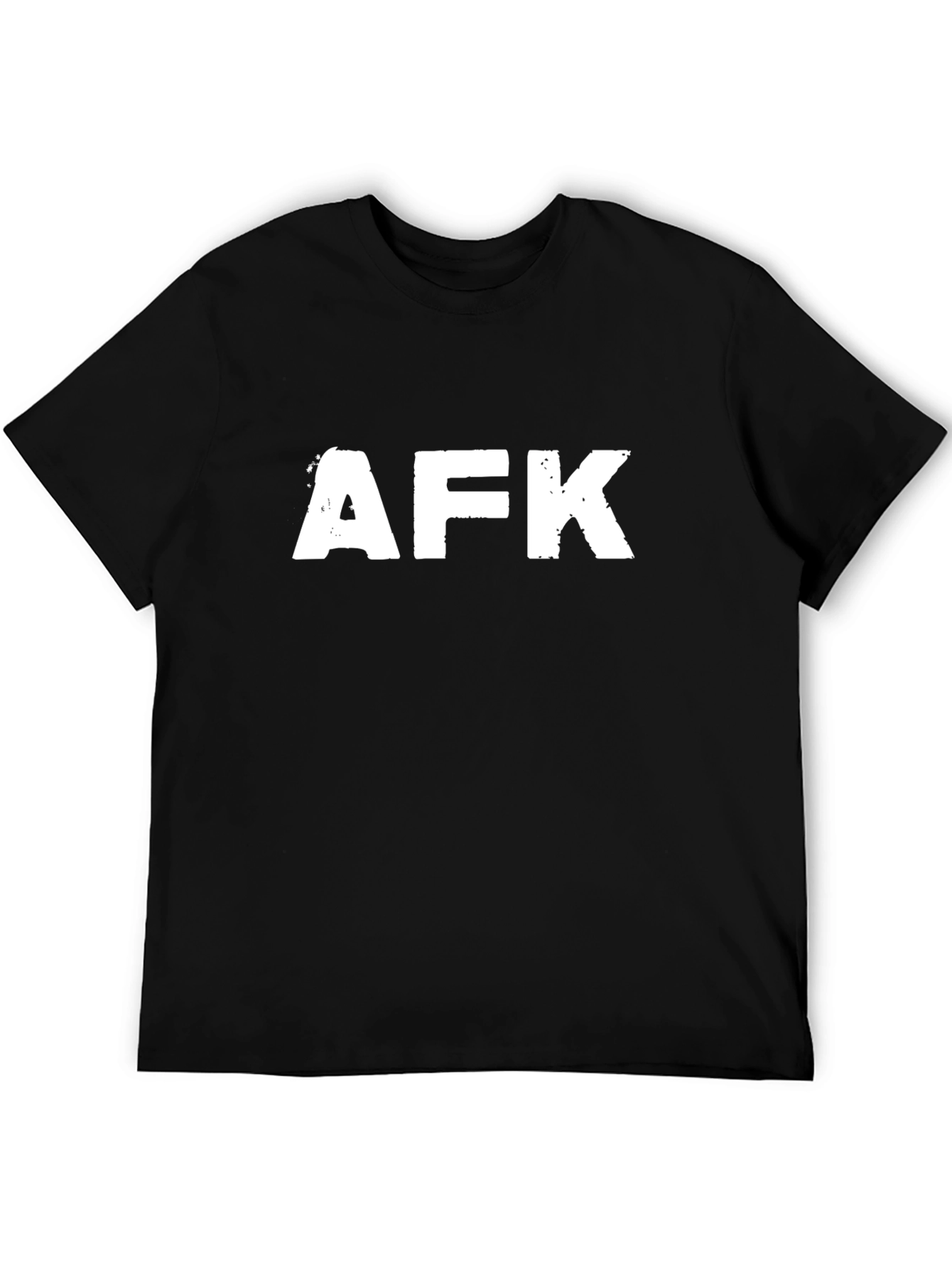 AFK Black T-Shirt - Gamer Style