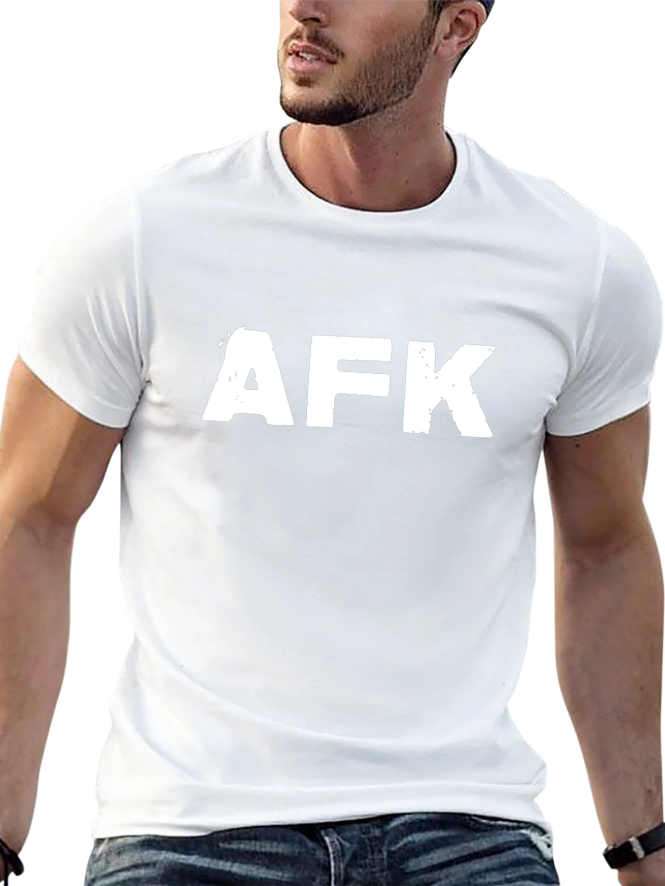 AFK Black T-Shirt - Gamer Style