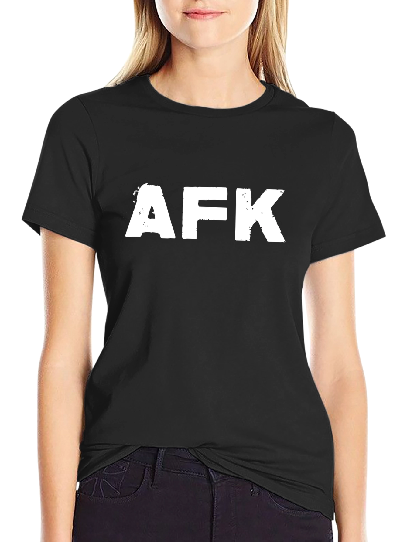 AFK Black T-Shirt - Gamer Style
