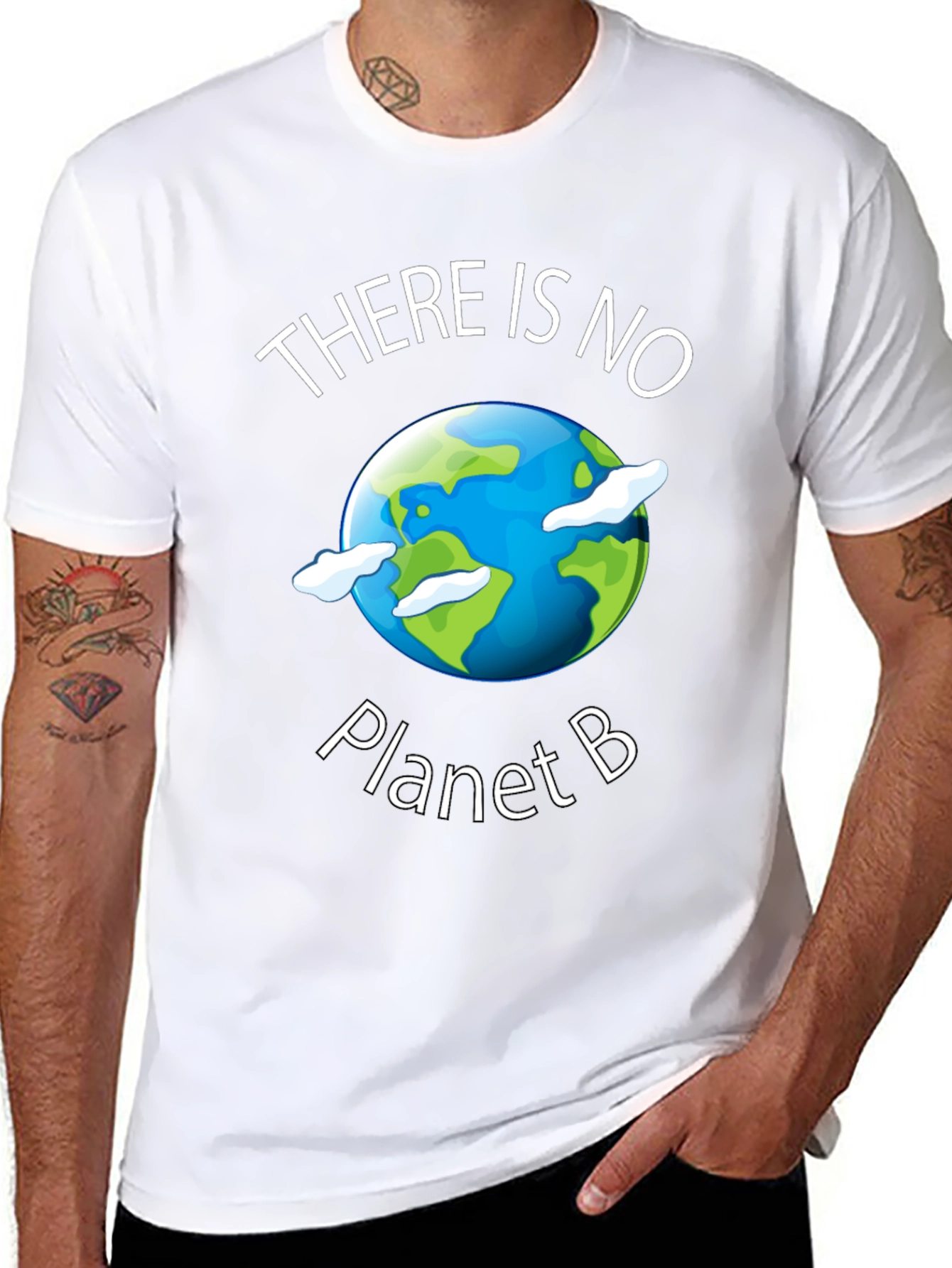 There Is No Planet B Earth Graphic Tee