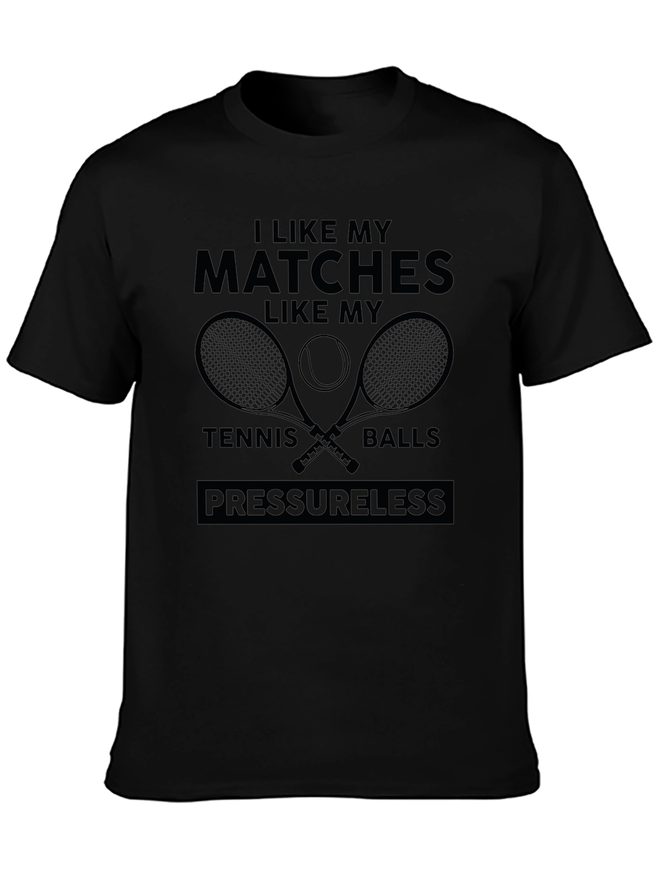 Tennis Lover T-Shirt: Pressureless Ball Matches