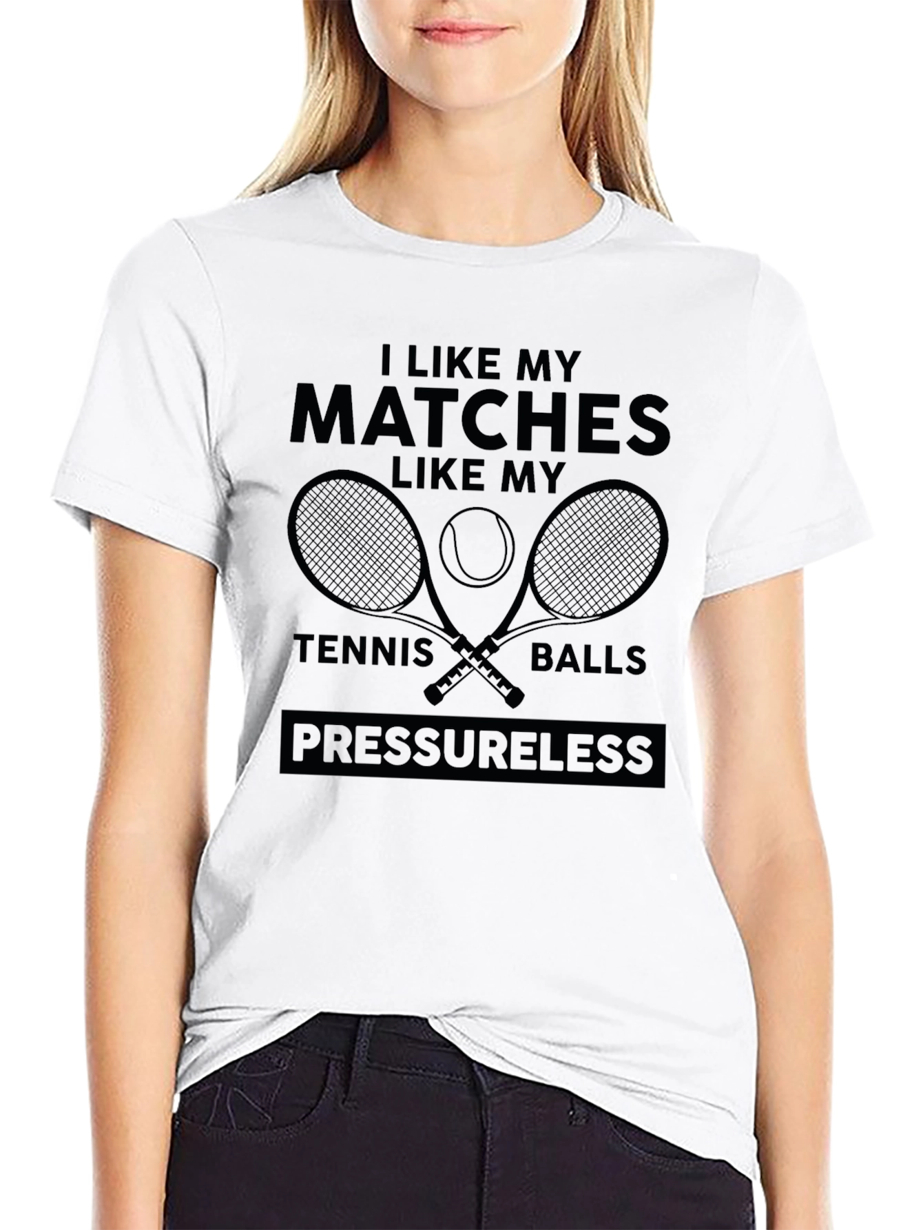 Tennis Lover T-Shirt: Pressureless Ball Matches