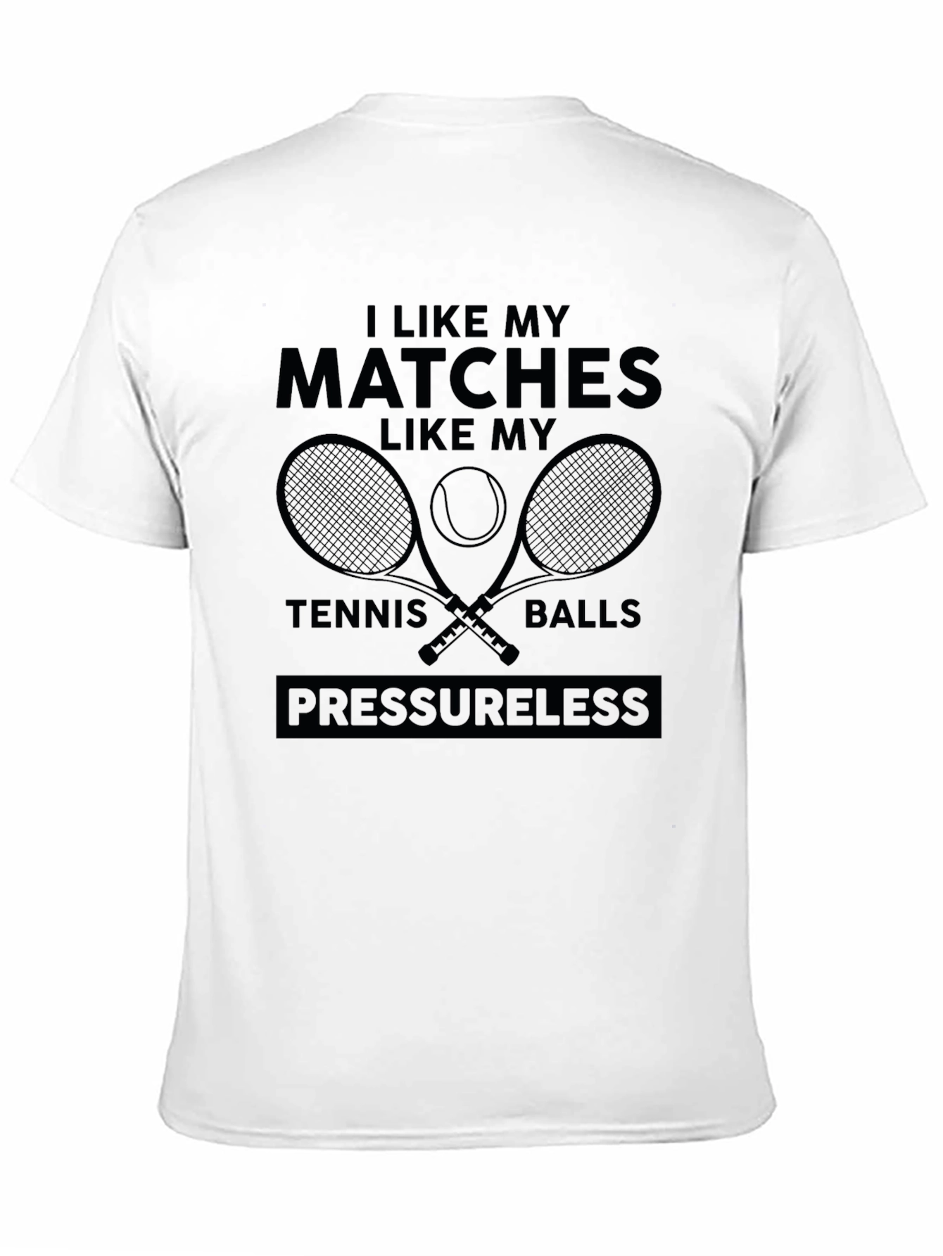 Tennis Lover T-Shirt: Pressureless Ball Matches