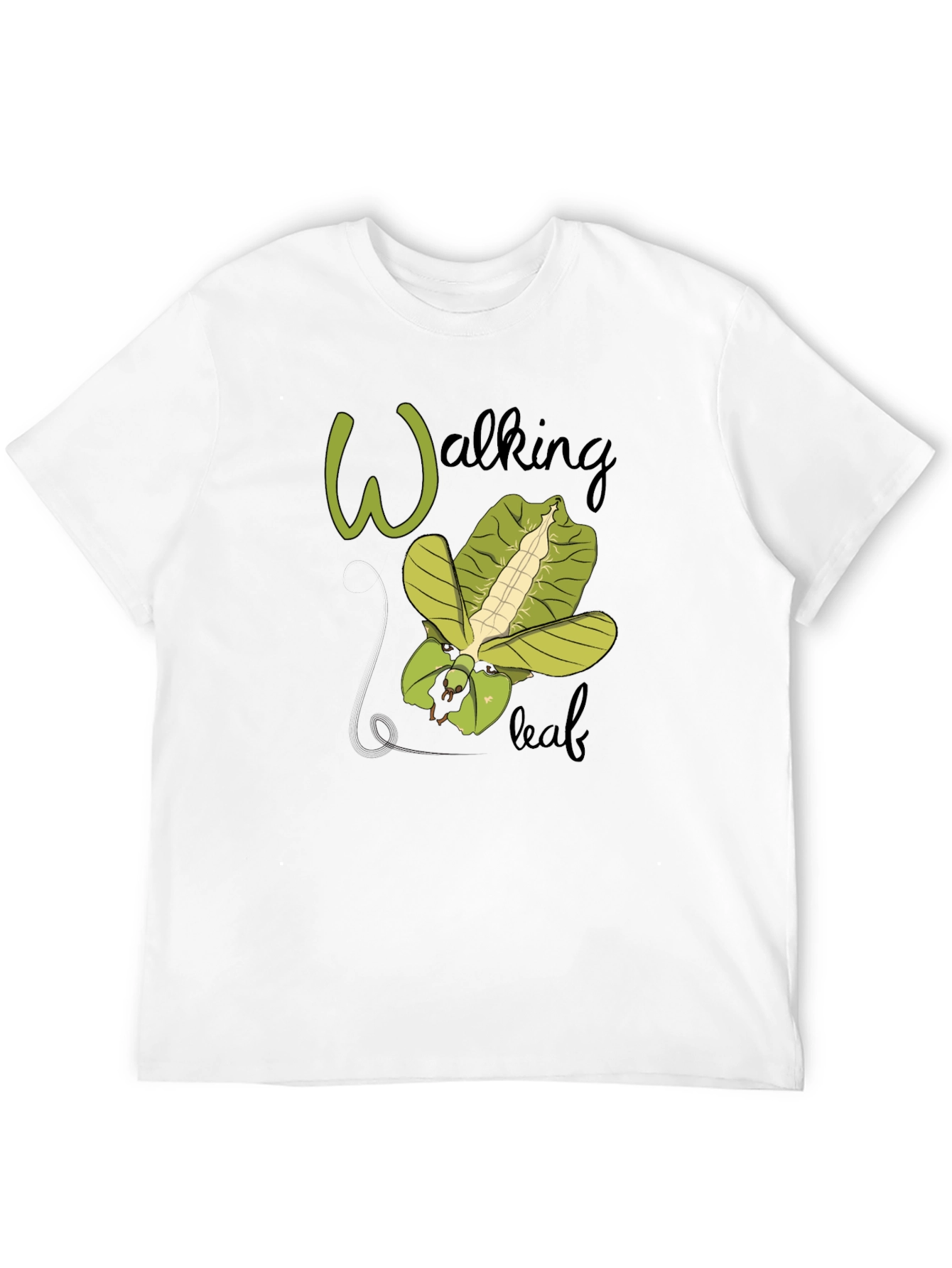 Walking Leaf Insect T-Shirt - Nature Inspired Design