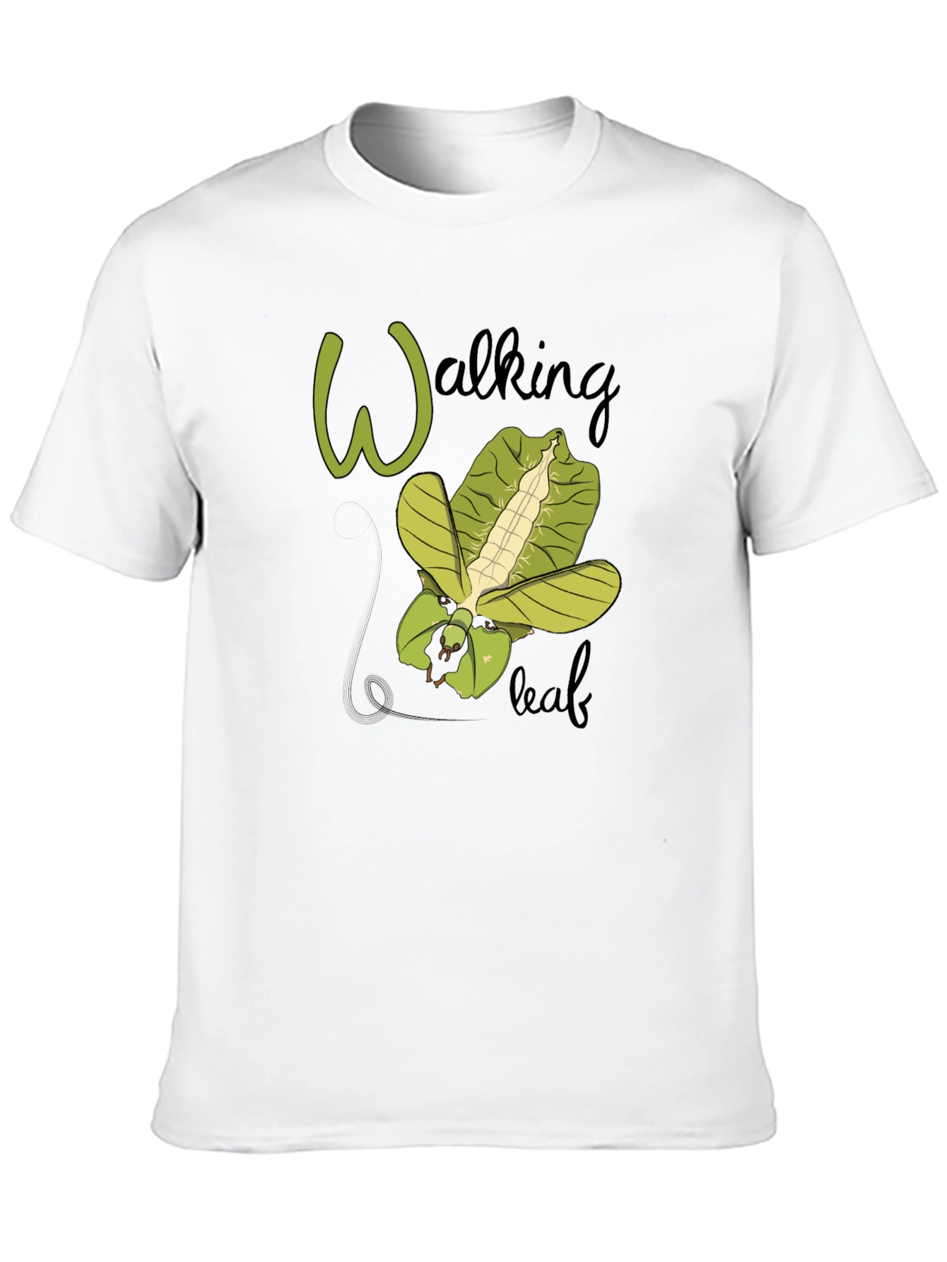 Walking Leaf Insect T-Shirt - Nature Inspired Design