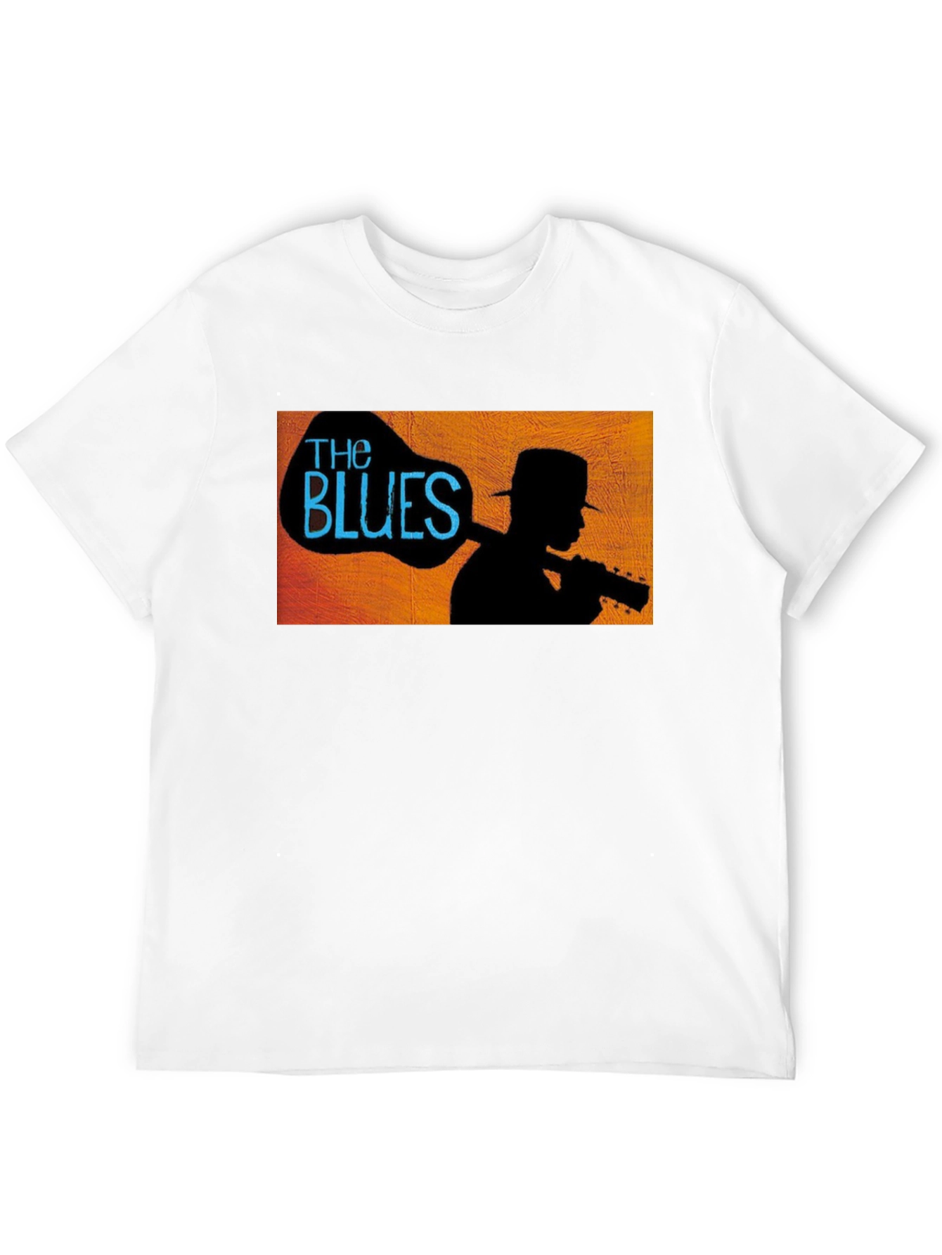 The Blues Silhouette Graphic Tee - Black