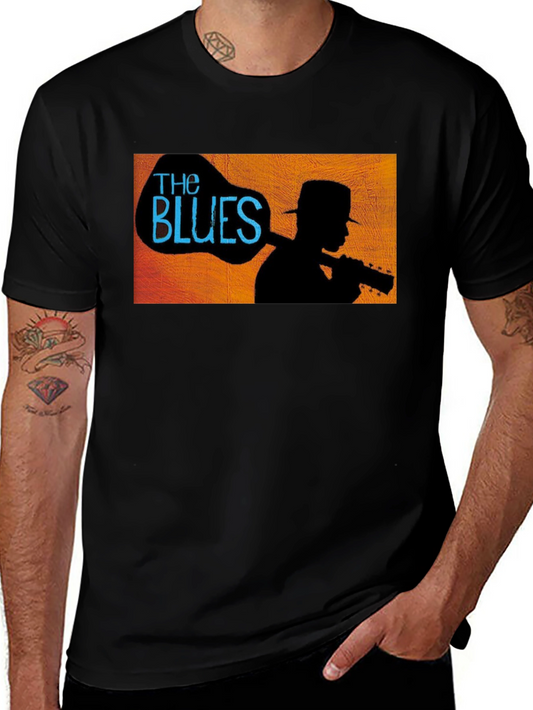 The Blues Silhouette Graphic Tee - Black