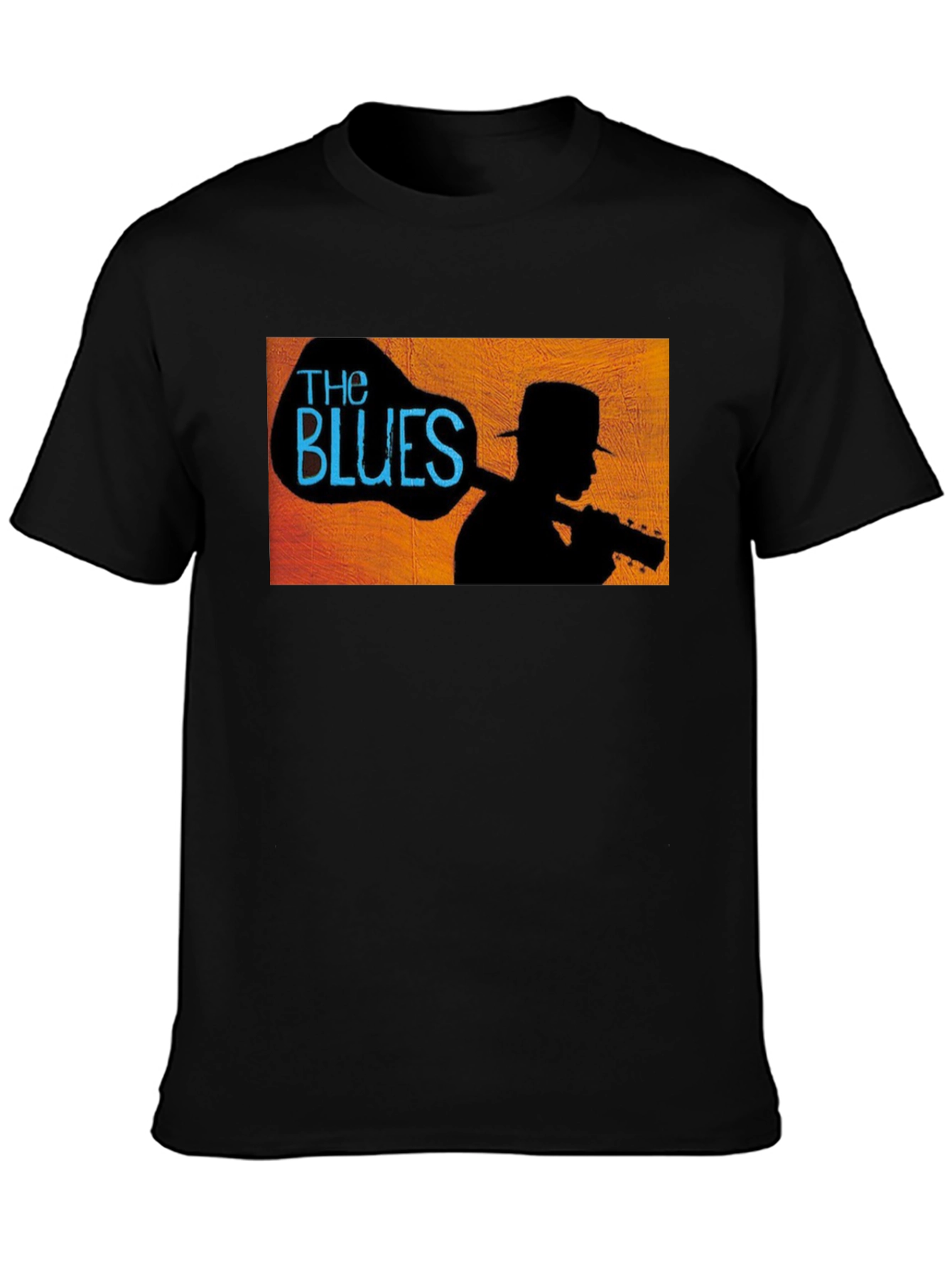 The Blues Silhouette Graphic Tee - Black