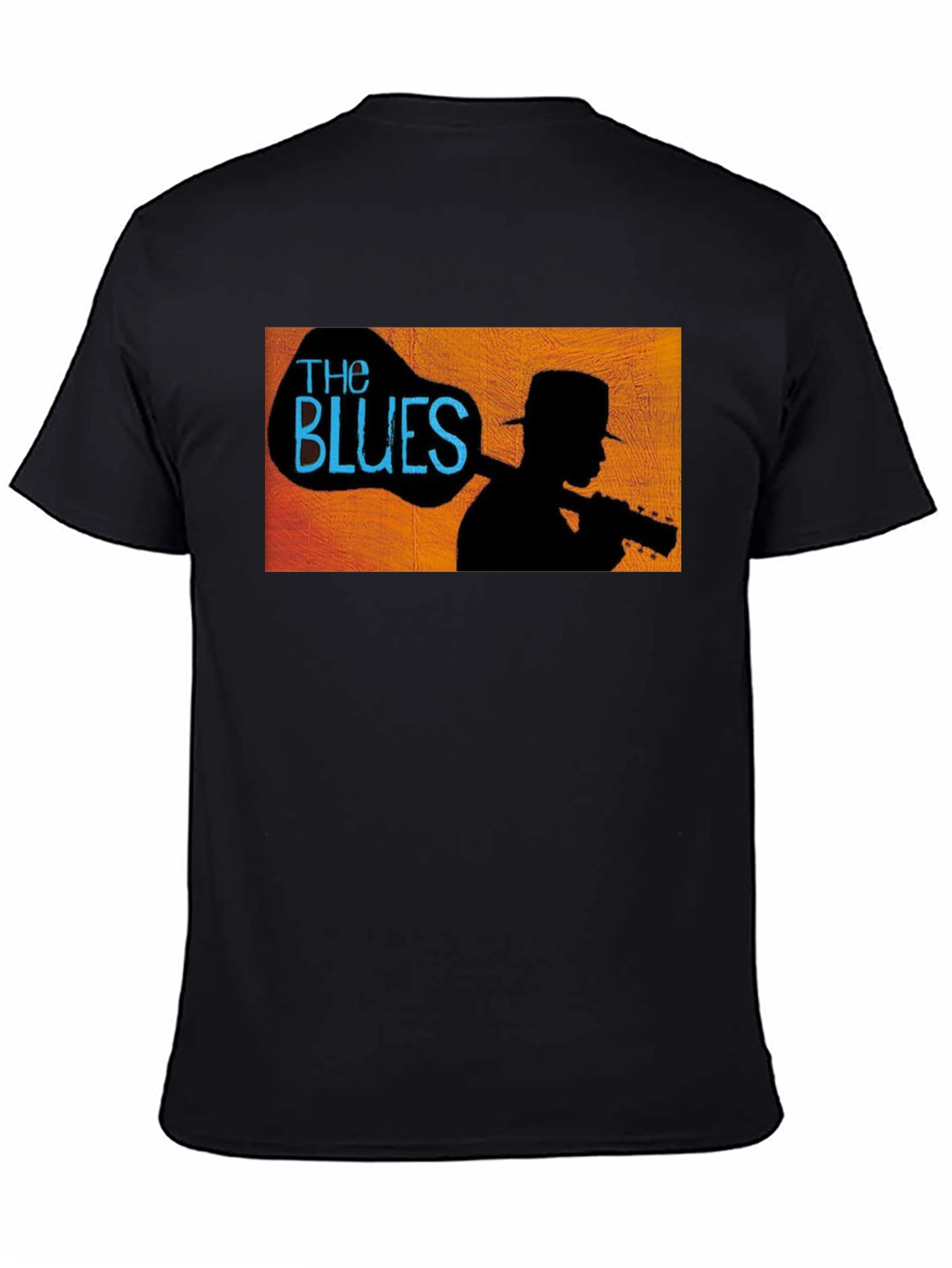 The Blues Silhouette Graphic Tee - Black