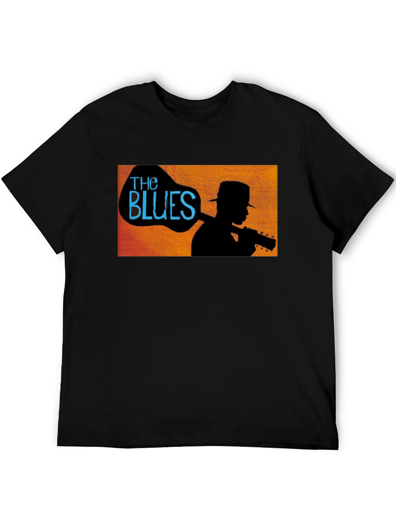The Blues Silhouette Graphic Tee - Black