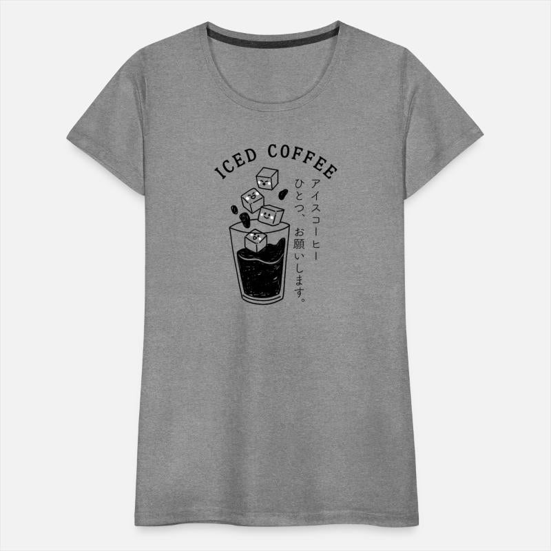 Kawaii Iced Coffee Cubes Black