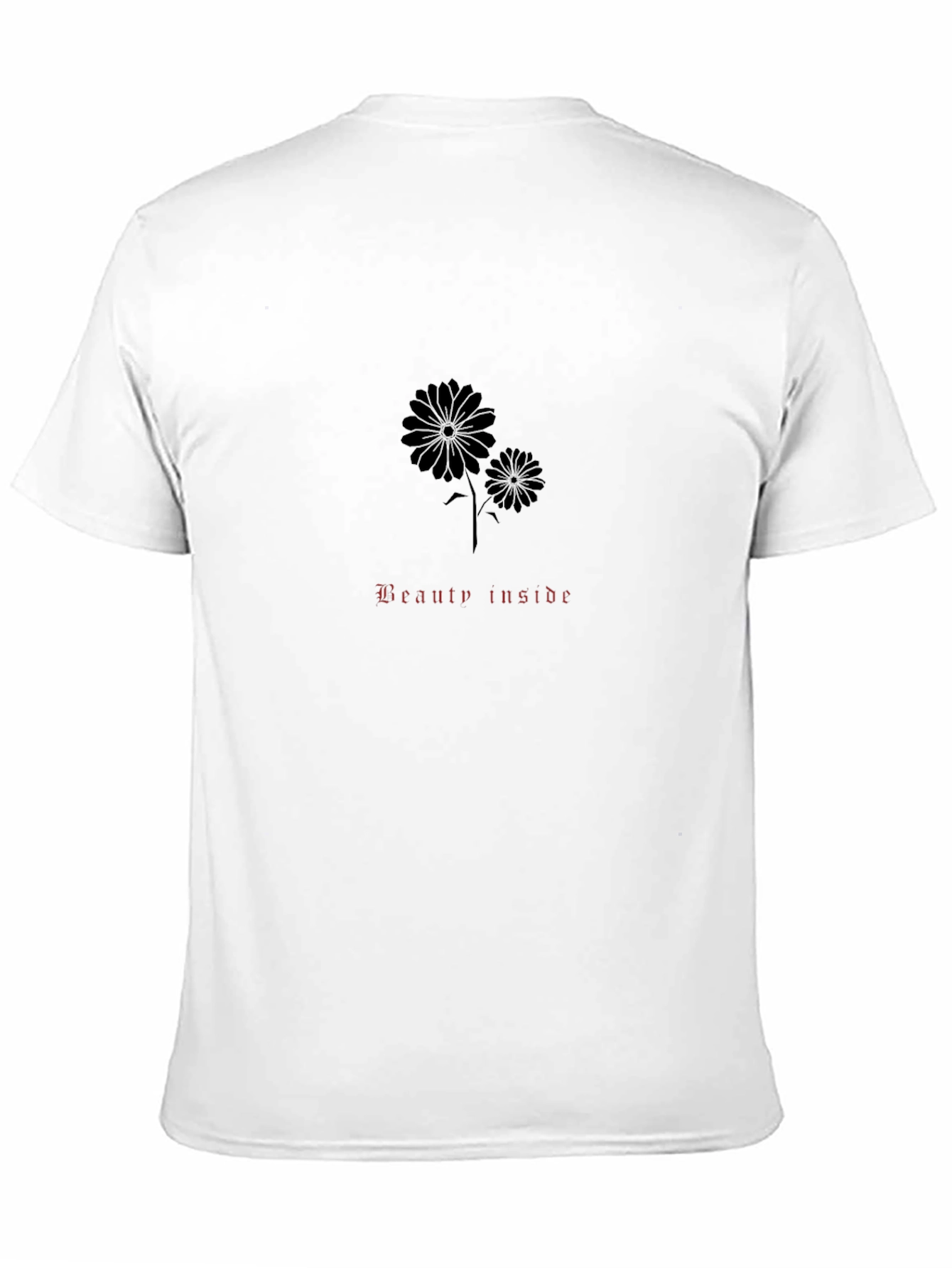 Beauty Inside Floral Graphic T-Shirt