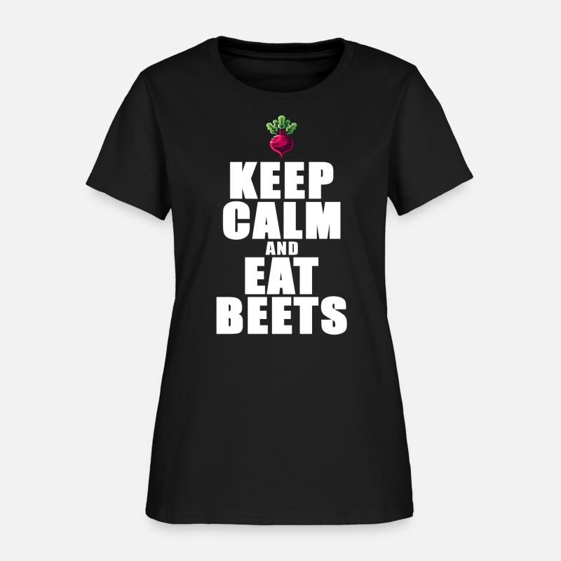 Keep Calm And Eat Beets Beetroot Graphic