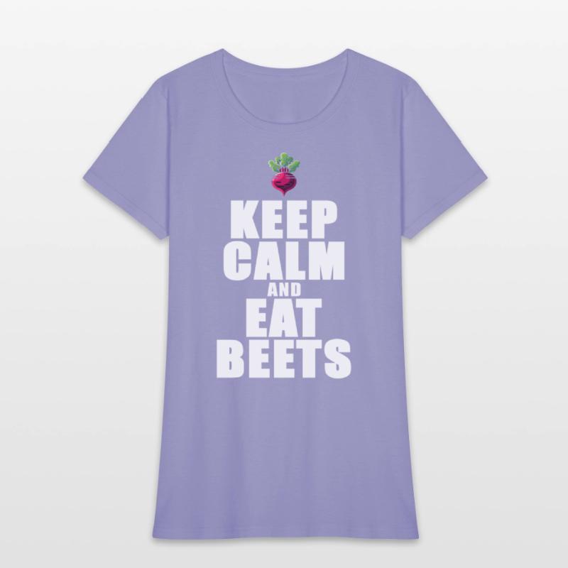 Keep Calm And Eat Beets Beetroot Graphic