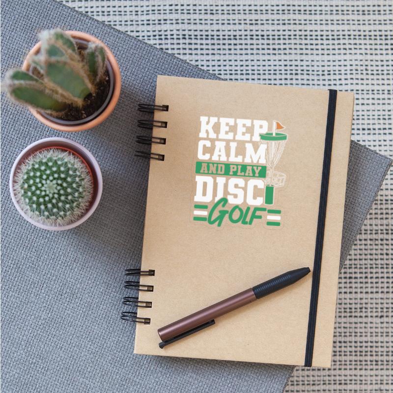 Keep Calm And Play Disc Golf Recreational Tosser